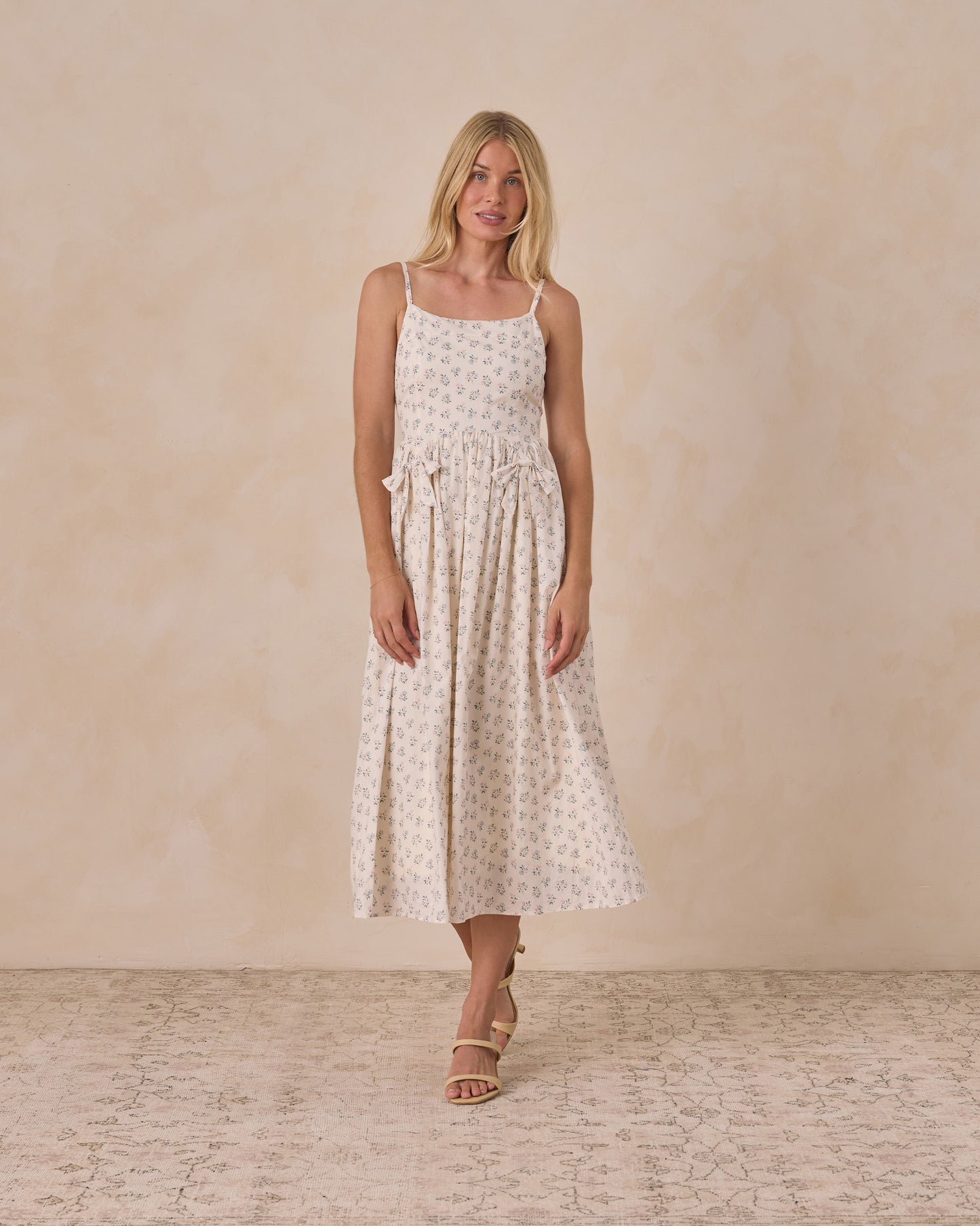 Women's Beatrice Midi Dress Summer Ditsy - Rylee + Cru | Kids Clothes | Trendy Baby Clothes | Modern Infant Outfits |