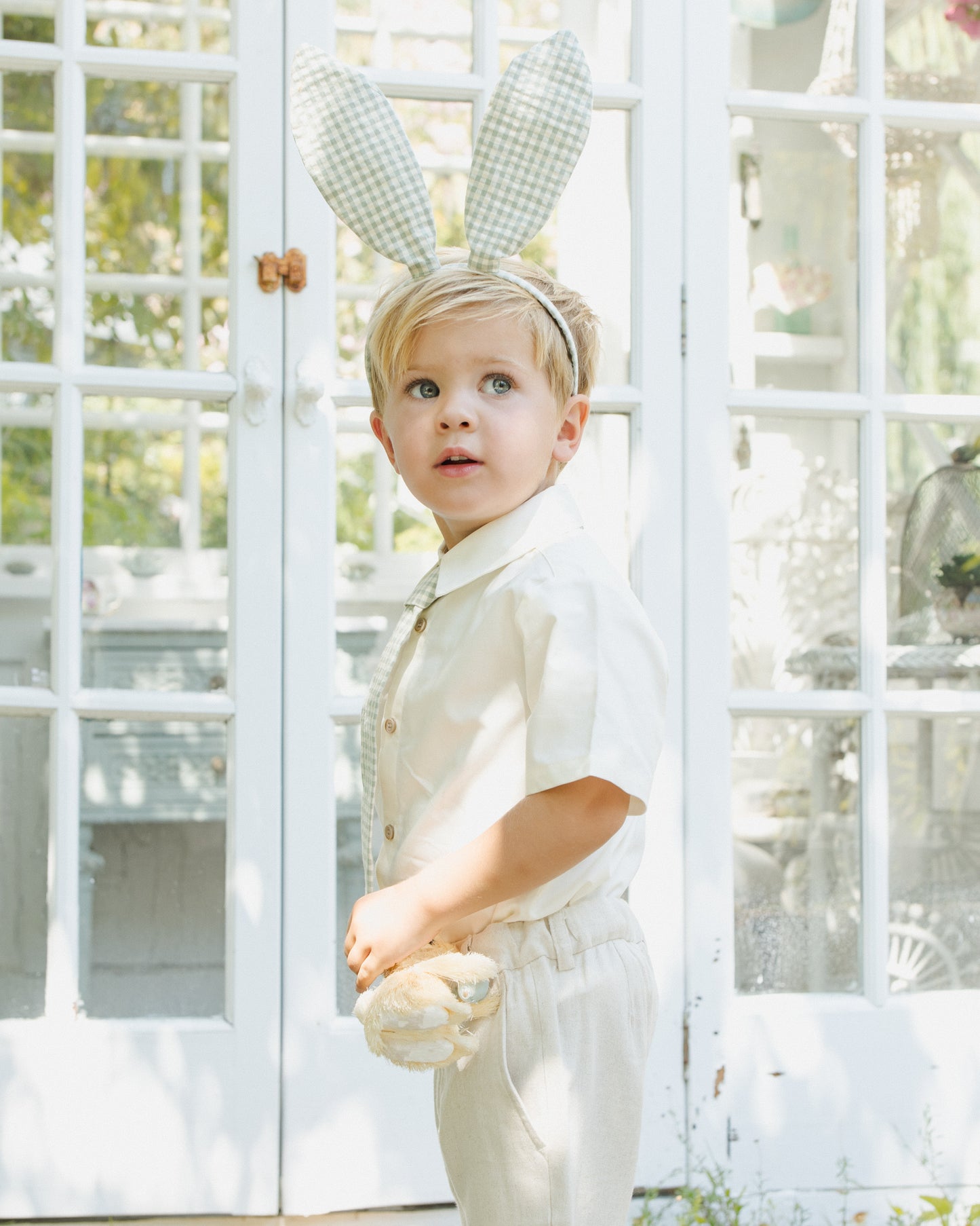 Atlas Shirt Ivory - Rylee + Cru | Kids Clothes | Trendy Baby Clothes | Modern Infant Outfits |