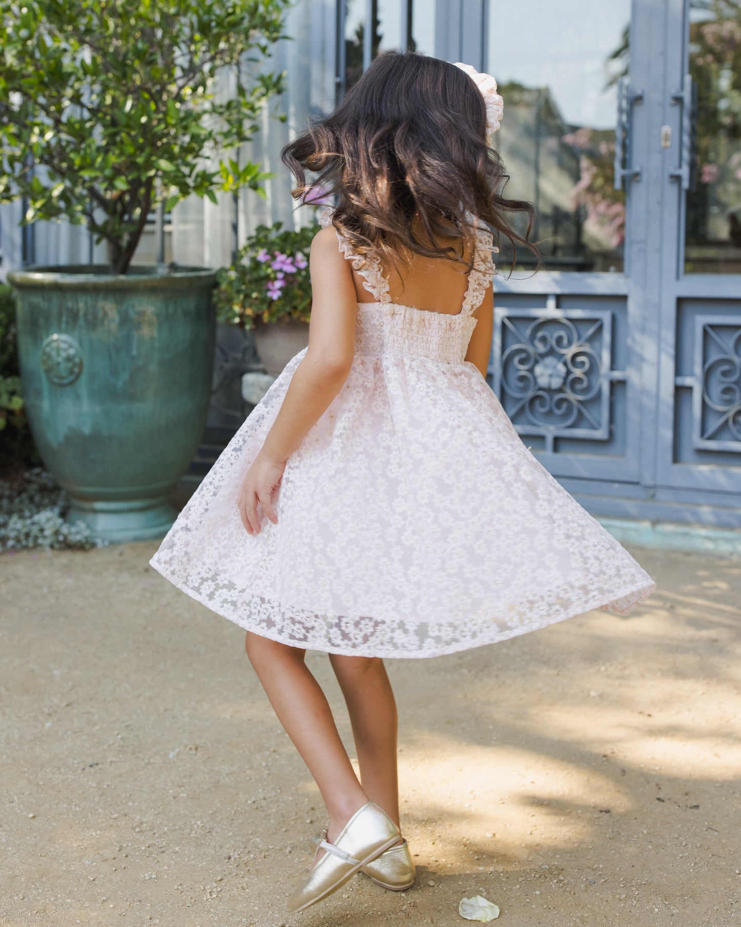 Mara Dress Cotton Candy - Rylee + Cru | Kids Clothes | Trendy Baby Clothes | Modern Infant Outfits |