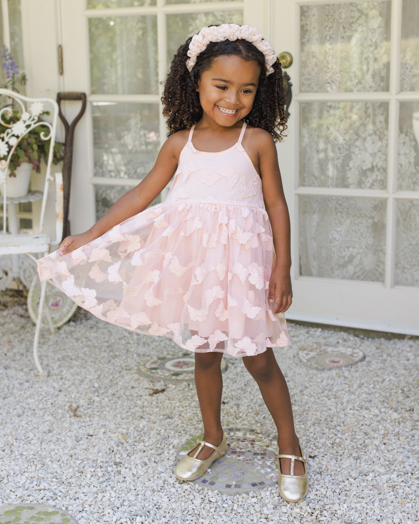 Pippa Dress Cotton Candy - Rylee + Cru | Kids Clothes | Trendy Baby Clothes | Modern Infant Outfits |