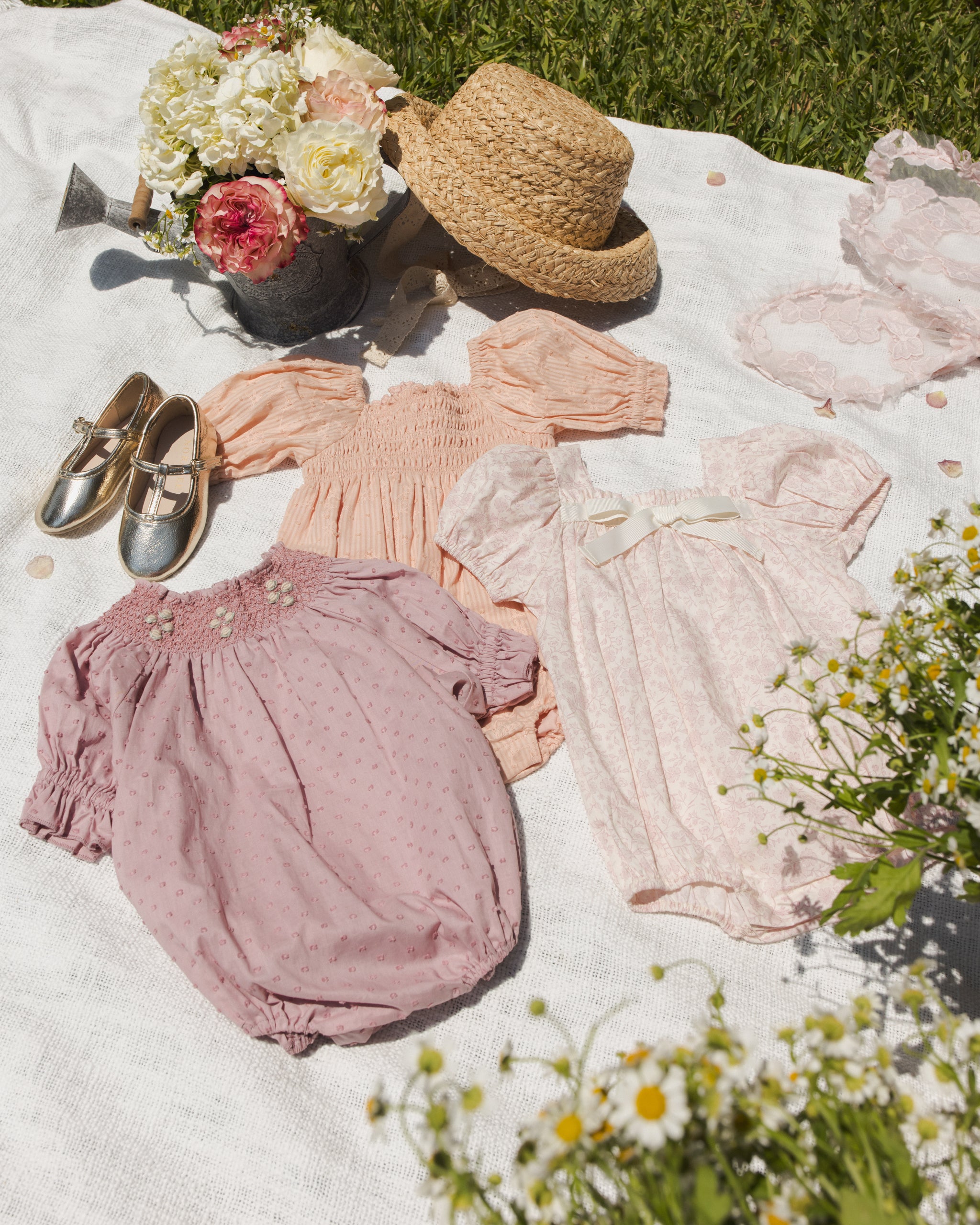 ロンパース・カバーオール mabli Briallen Romper Sand 12M ロンパース・カバーオール mabli Briallen Romper Sand 12M ロンパース