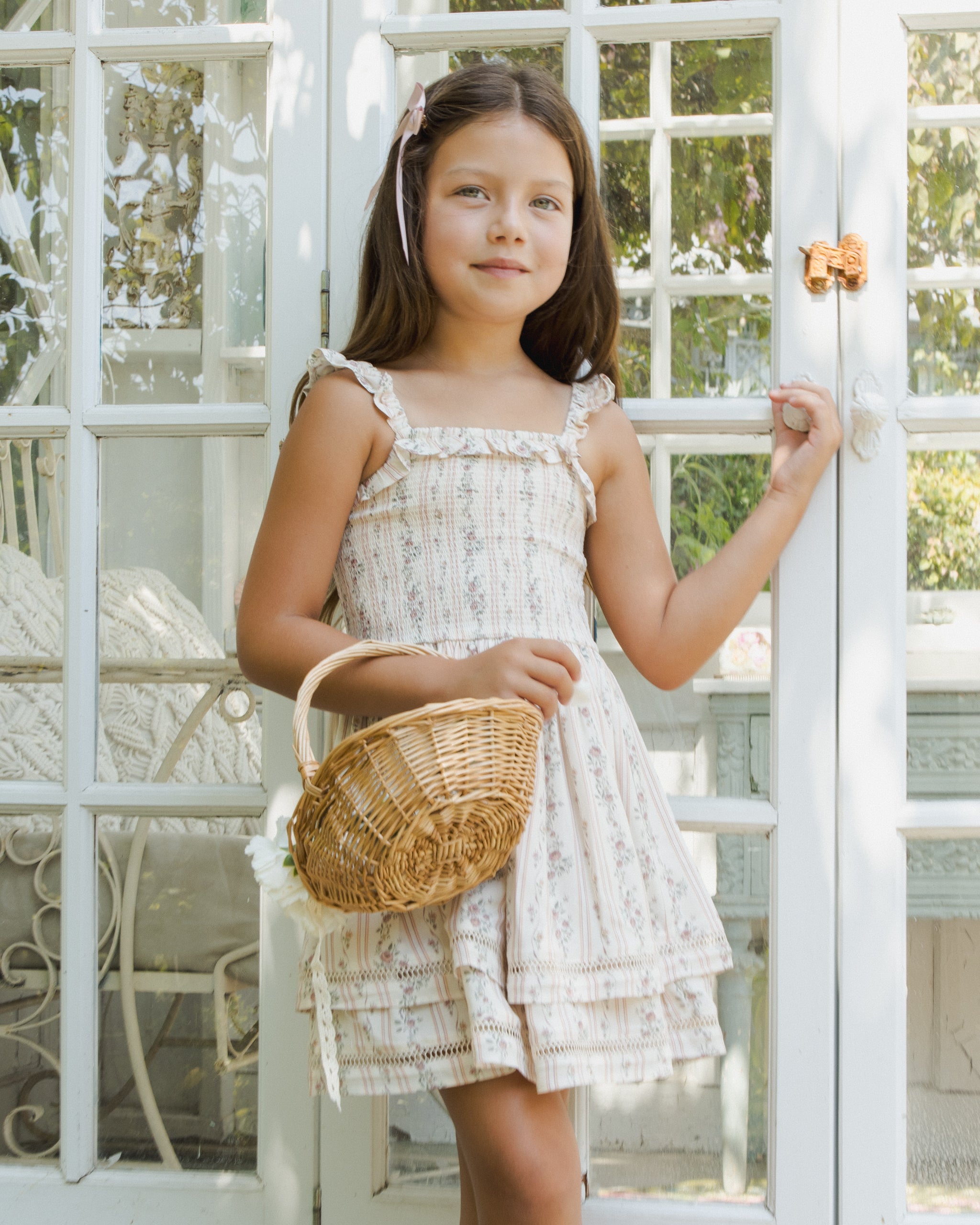 noralee dress Birdie Dress Spring Floral Stripe – Noralee
