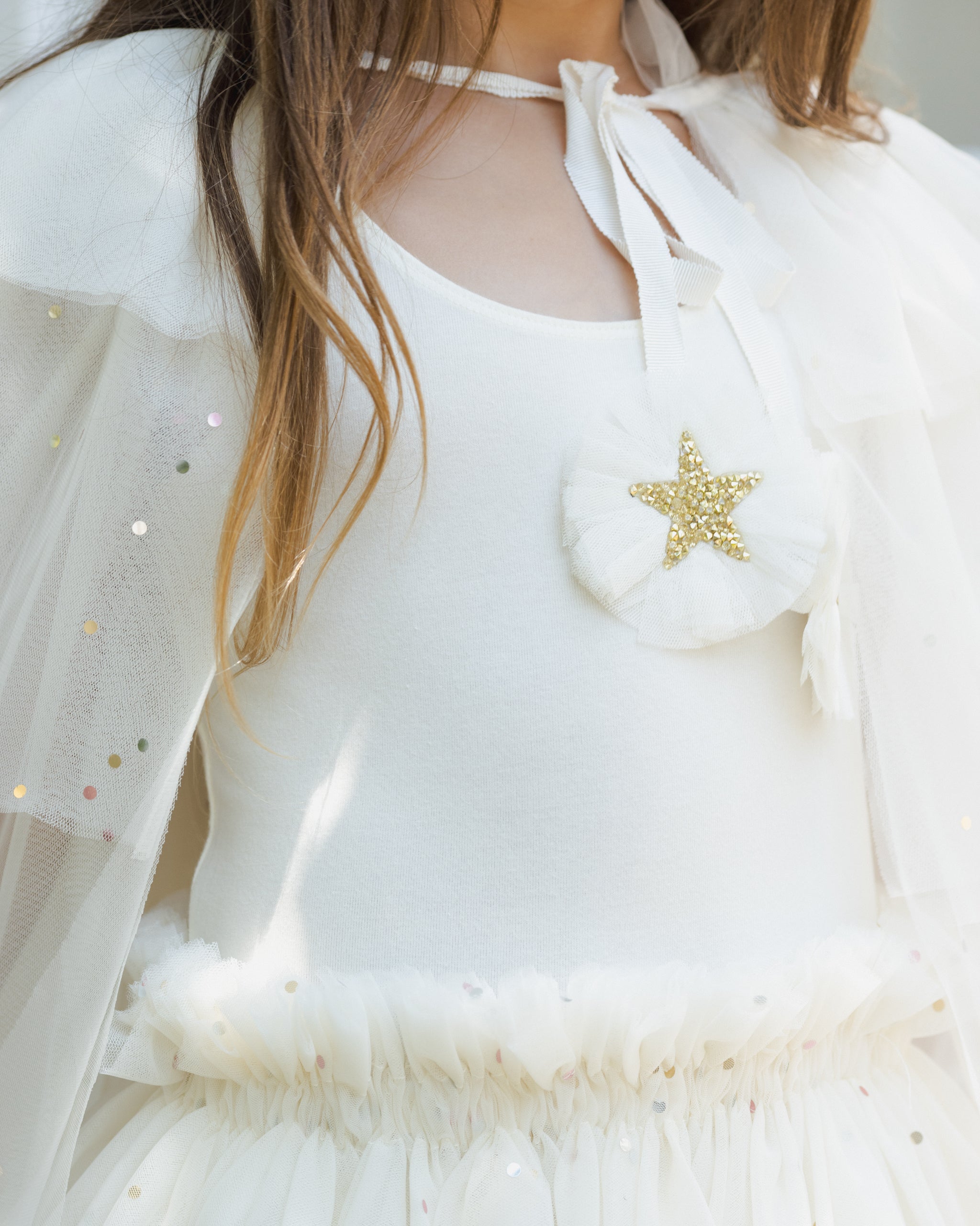 Tulle Cape Confetti – Noralee