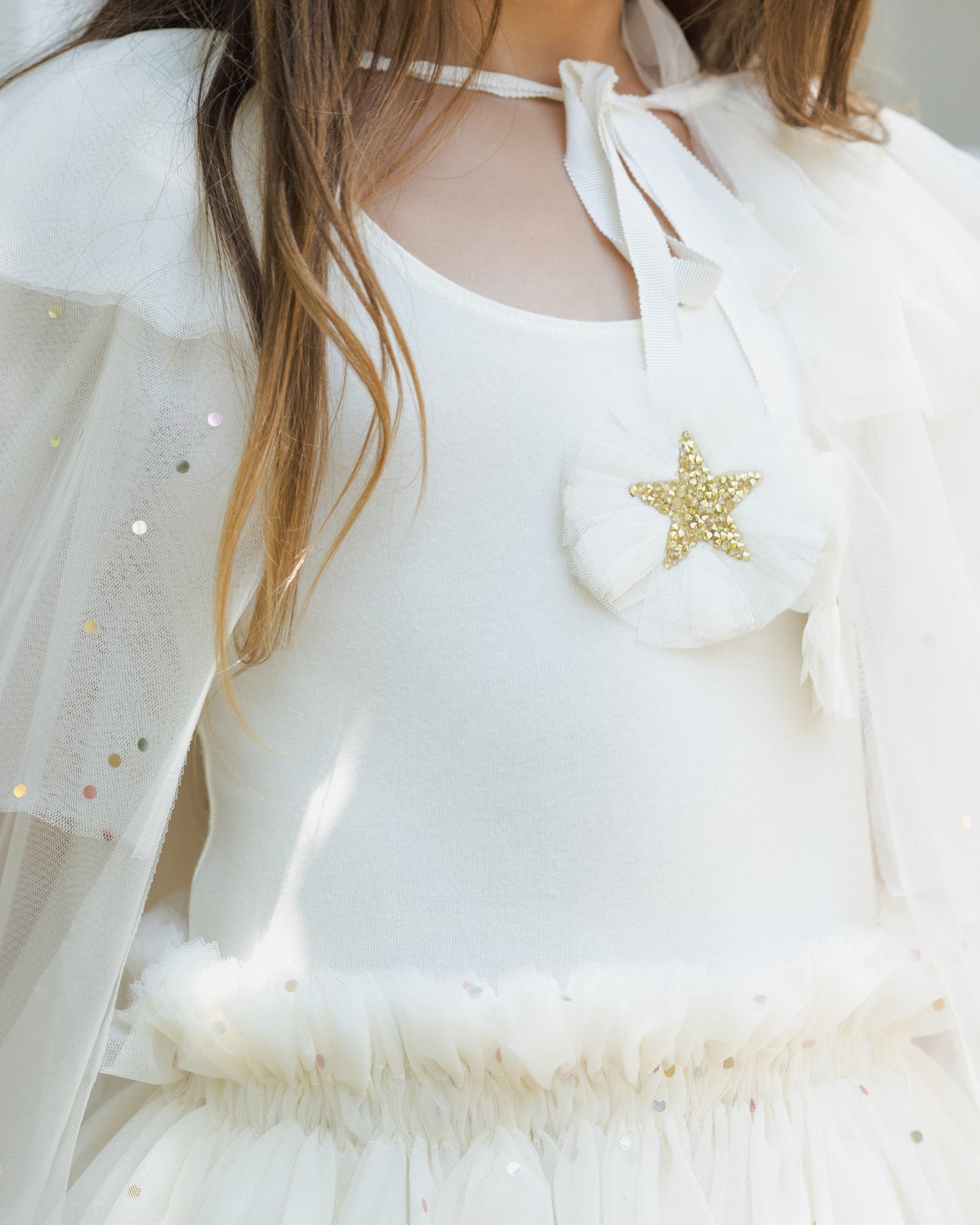 Tulle Cape Confetti - Rylee + Cru | Kids Clothes | Trendy Baby Clothes | Modern Infant Outfits |
