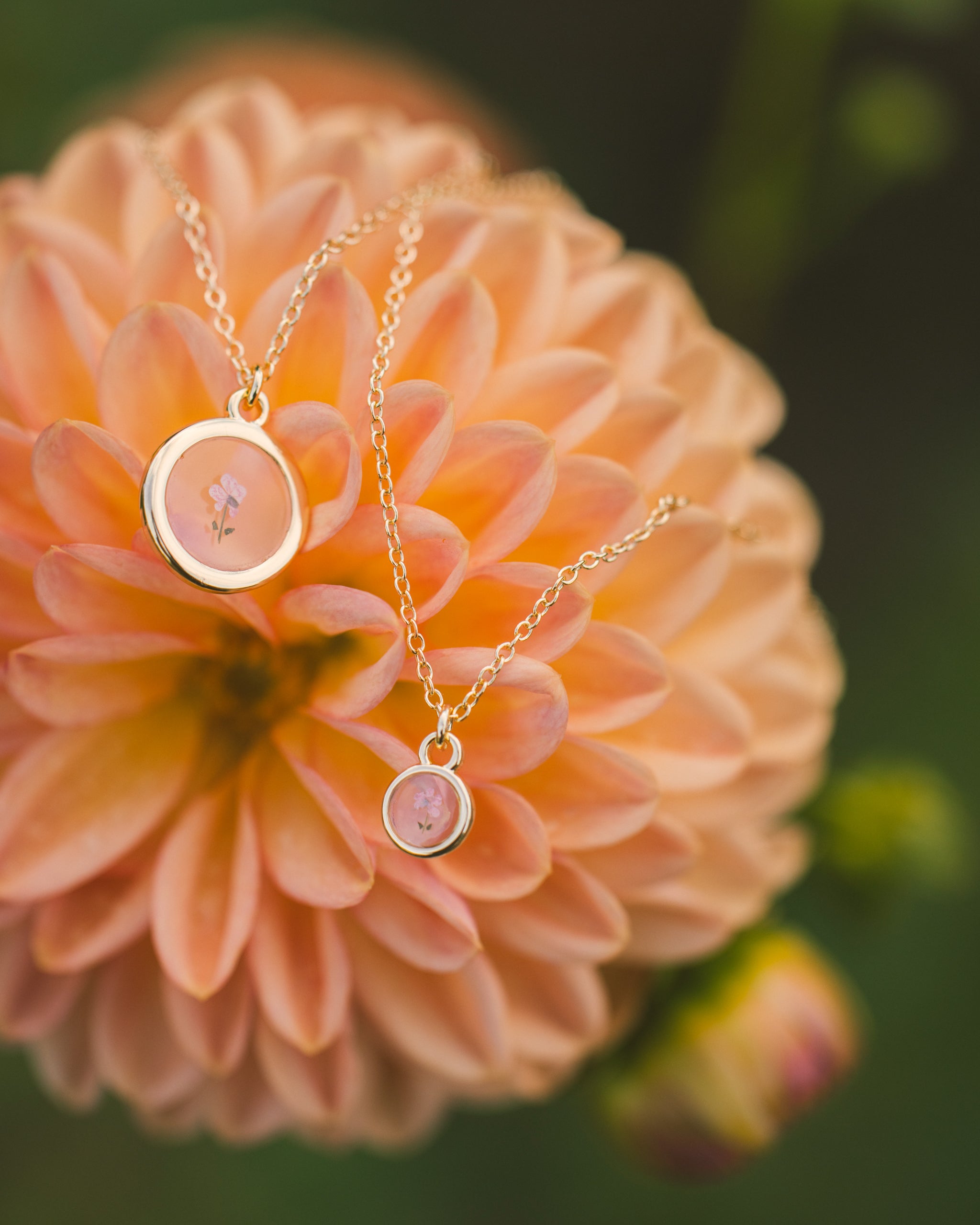 Petal Garden Necklace Mama + Mini Bundle Yellow Gold - Rylee + Cru | Kids Clothes | Trendy Baby Clothes | Modern Infant Outfits |
