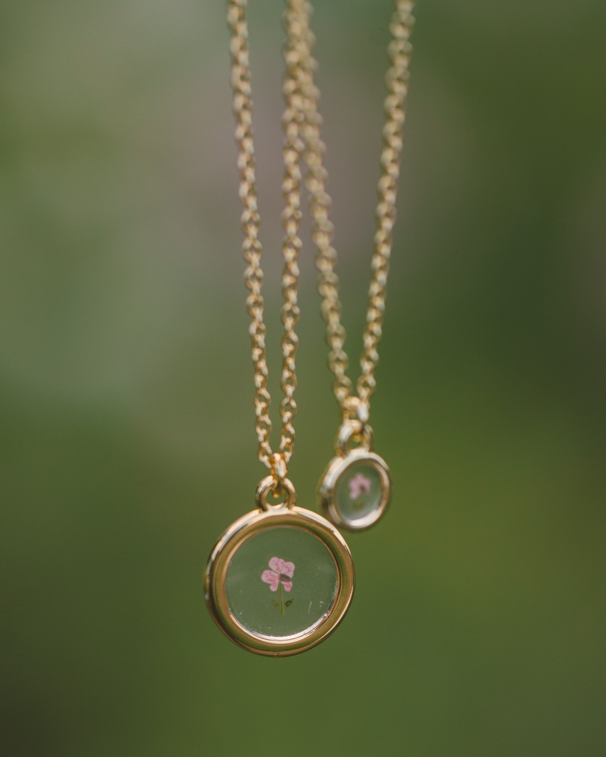 Petal Garden Necklace Mama + Mini Bundle Yellow Gold - Rylee + Cru | Kids Clothes | Trendy Baby Clothes | Modern Infant Outfits |