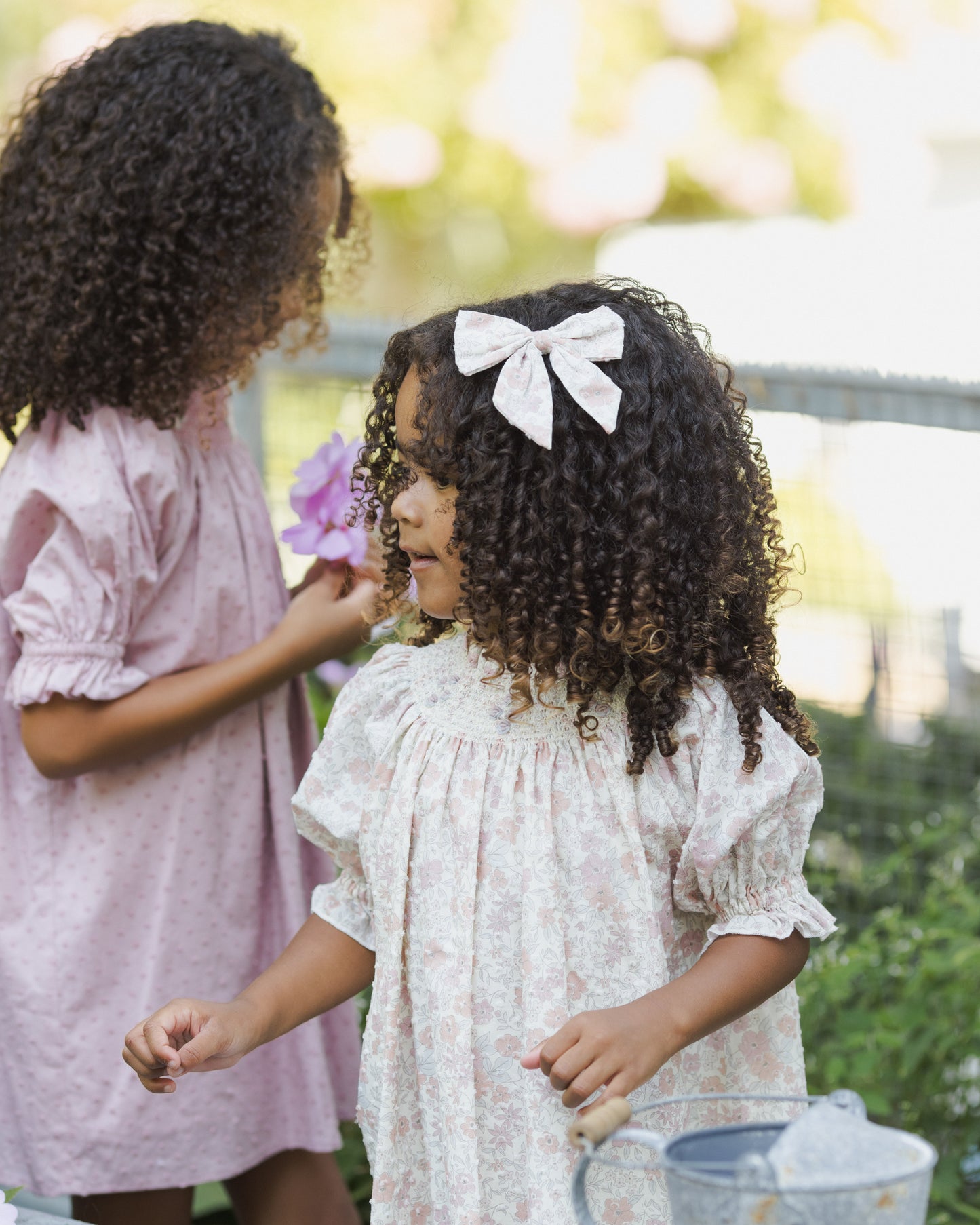 Norah Bow Pastel Garden - Rylee + Cru | Kids Clothes | Trendy Baby Clothes | Modern Infant Outfits |