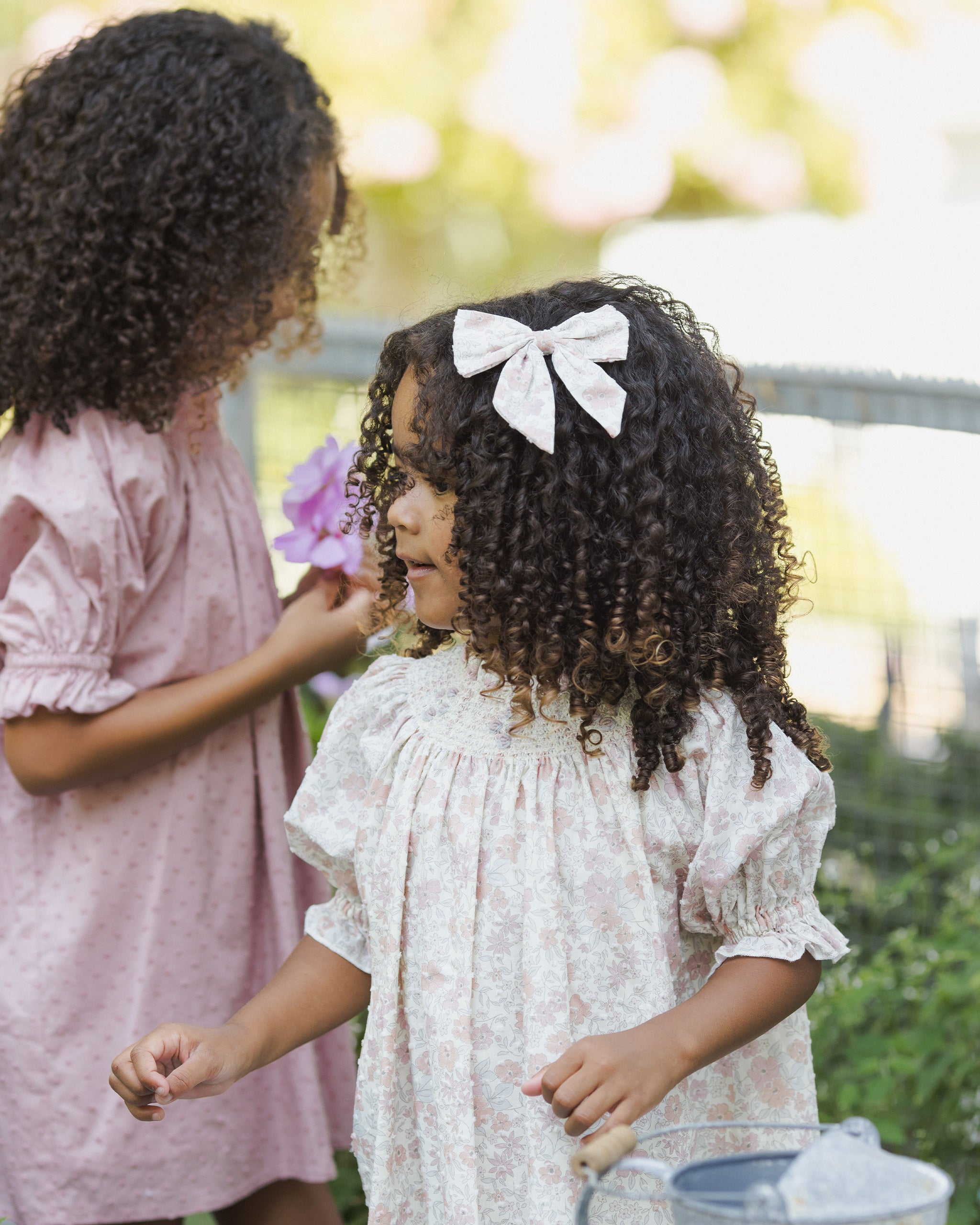 Maddie Dress Pastel Garden – Noralee
