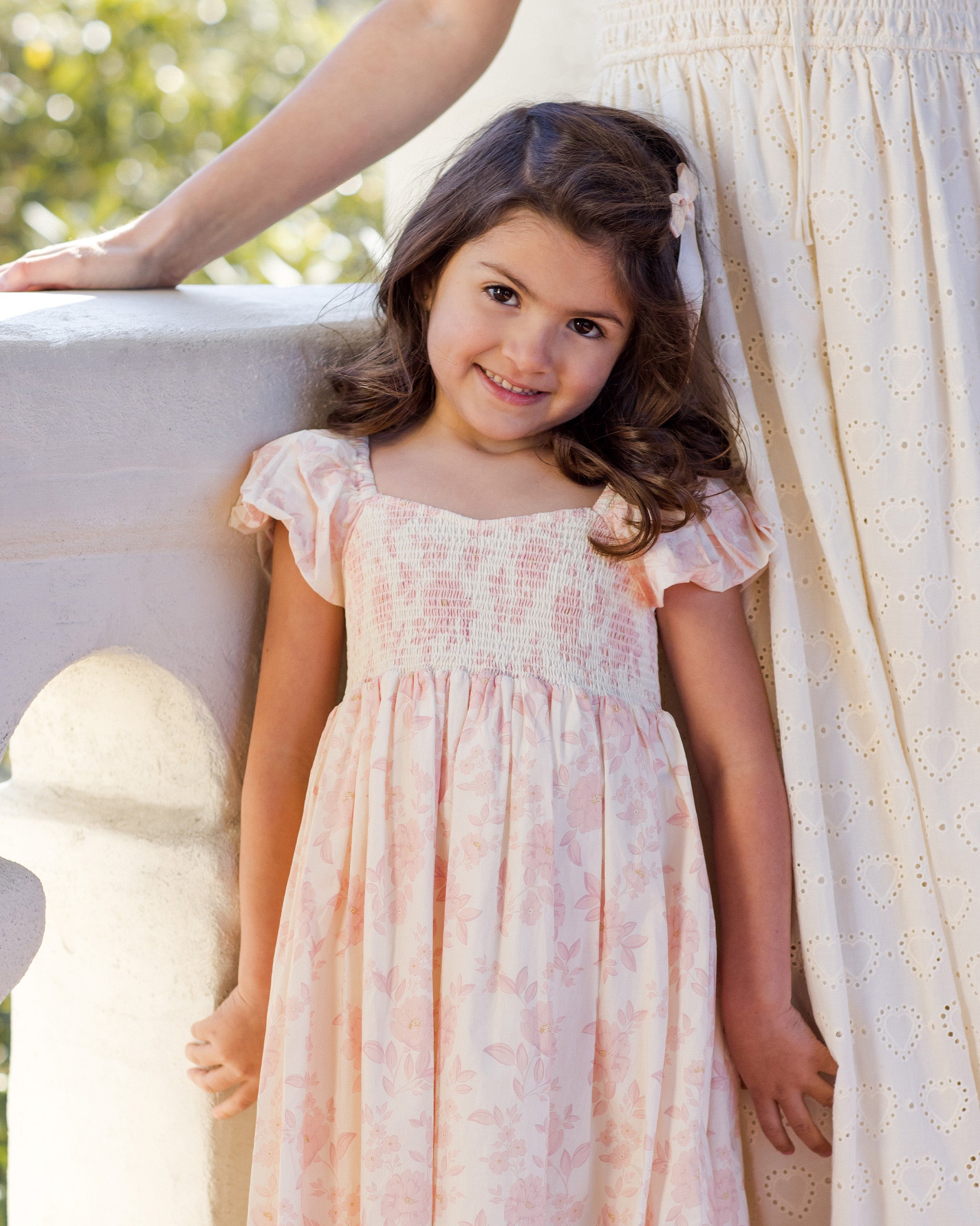 Hazel Dress Blush English Rose – Noralee