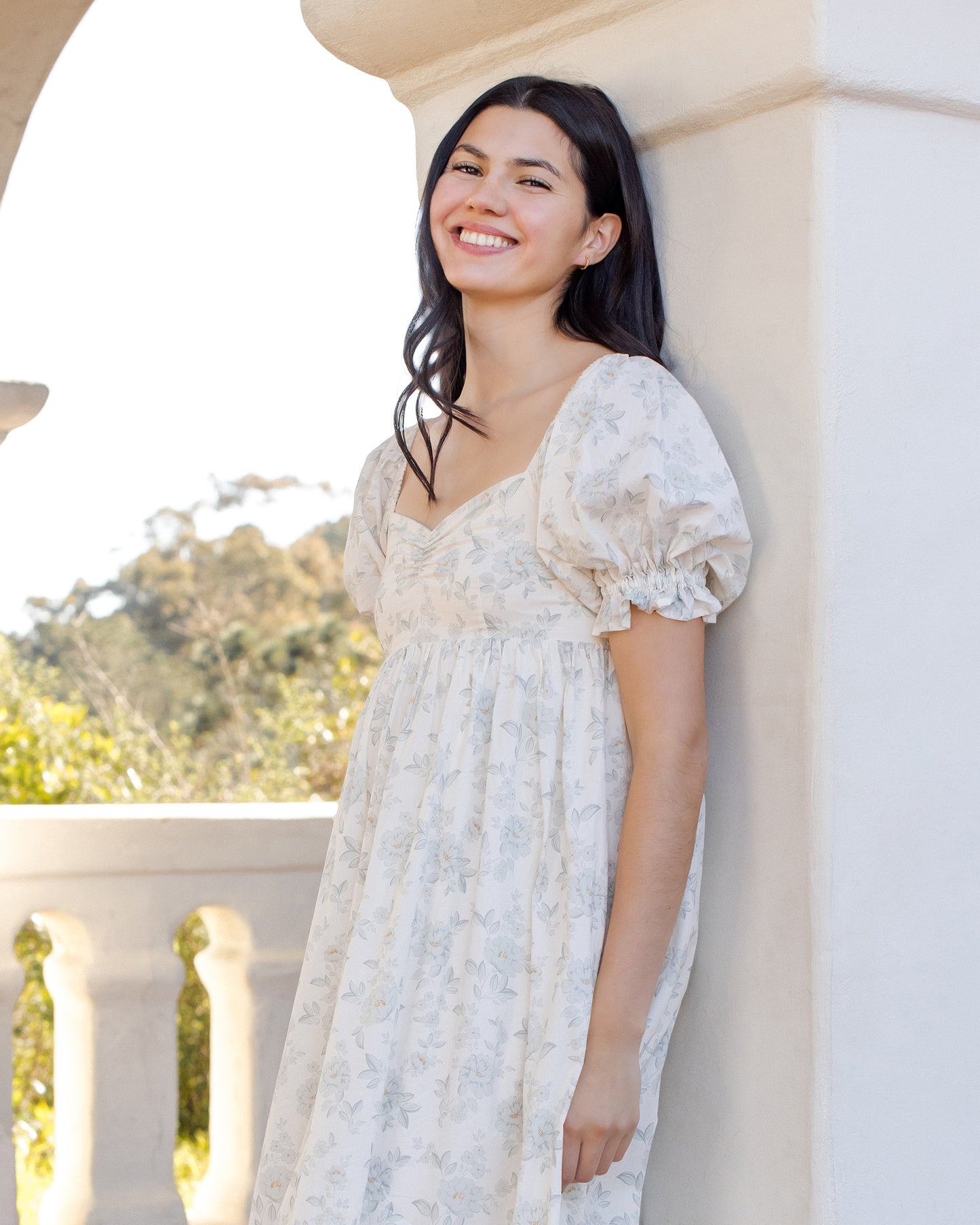 Women's Chloe Dress Mist English Rose - Rylee + Cru | Kids Clothes | Trendy Baby Clothes | Modern Infant Outfits |