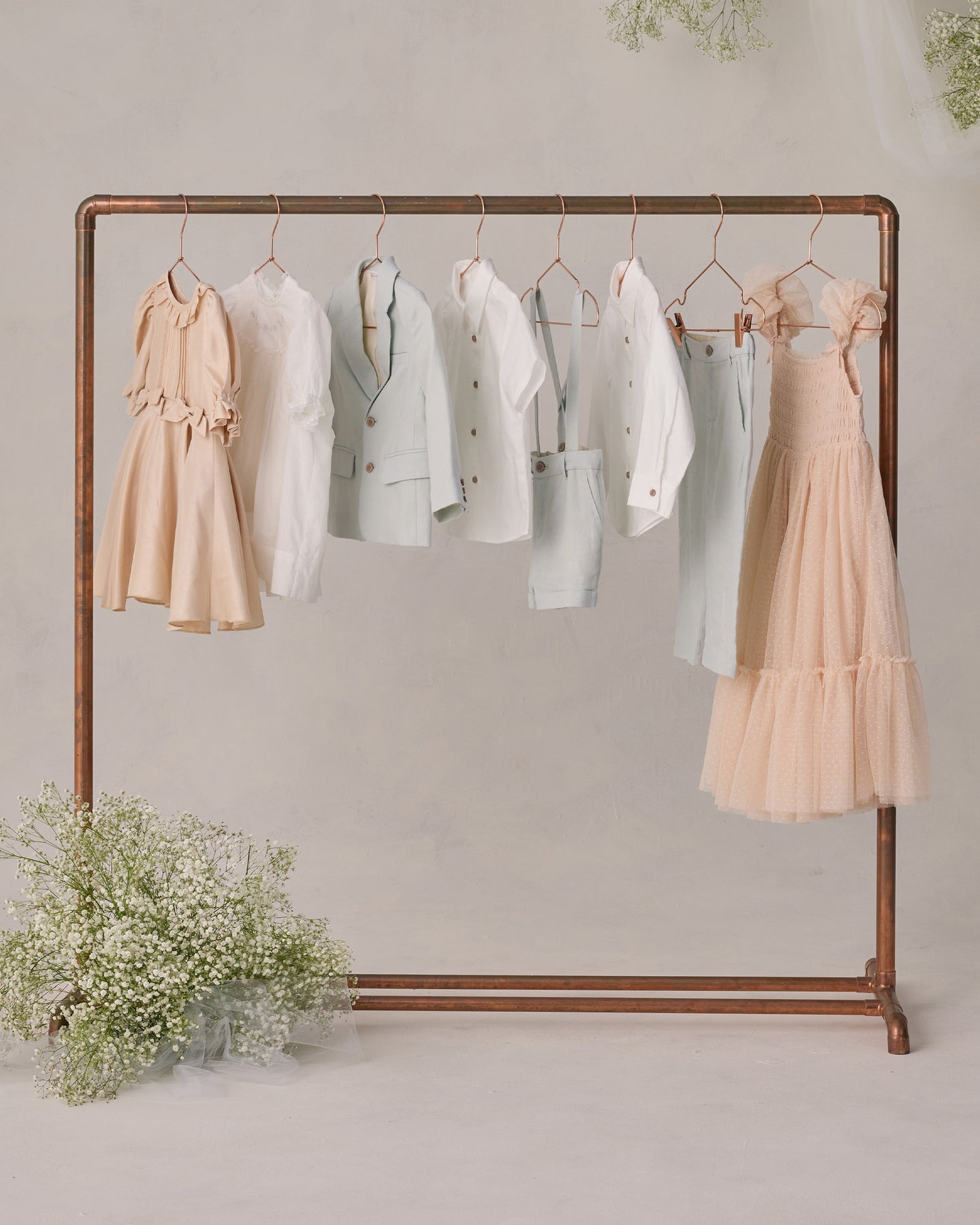 Clara Dress Pearl - Rylee + Cru | Kids Clothes | Trendy Baby Clothes | Modern Infant Outfits |