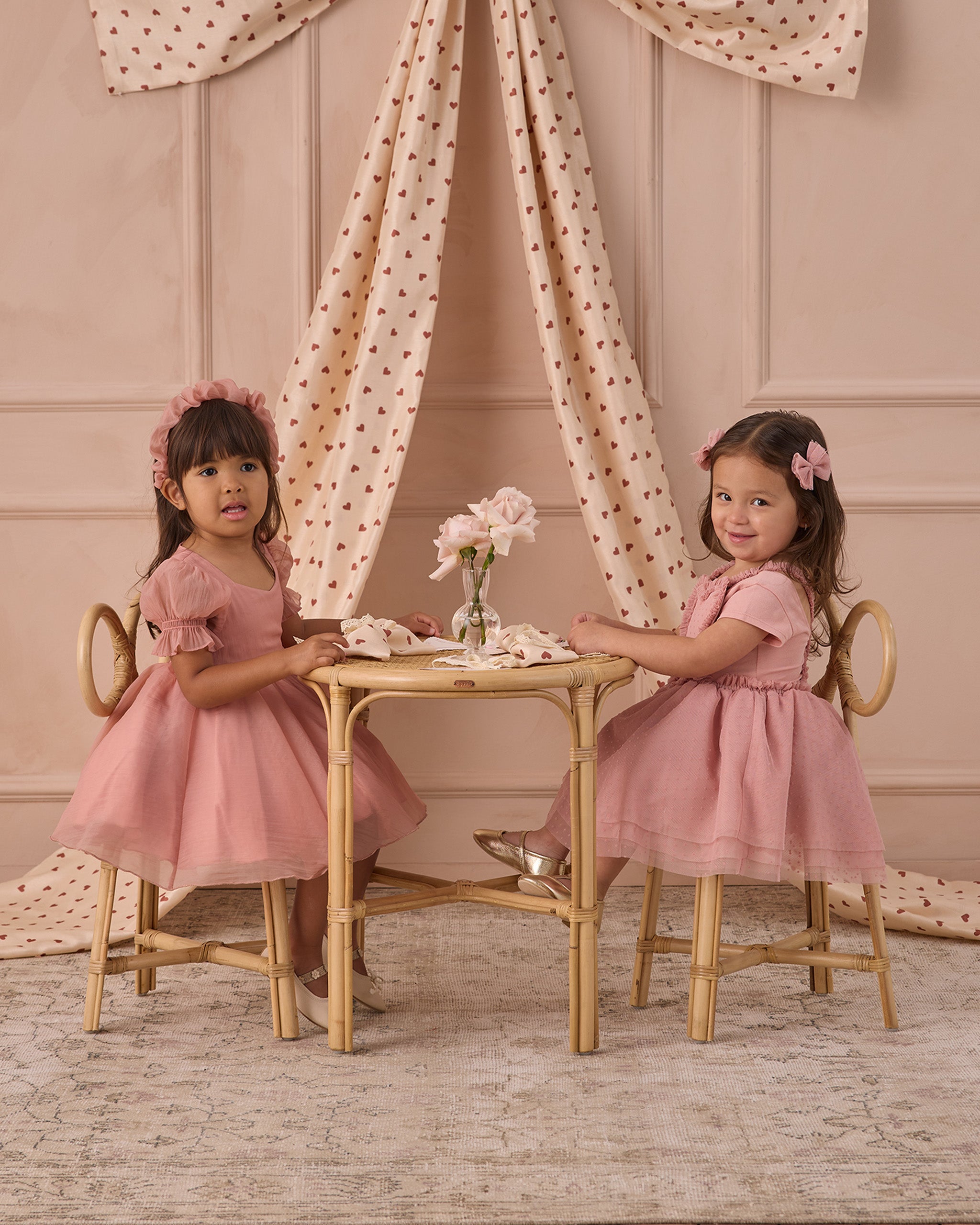 18m pink valentine dress Bagilaanoe Toddler Baby Girl Valentine's Day Dress Heart Print Ruffle Long Sleeve A-line Princess Dresses 6M 12M 18M 24M 3T Kid Patchwork Tulle Skirt