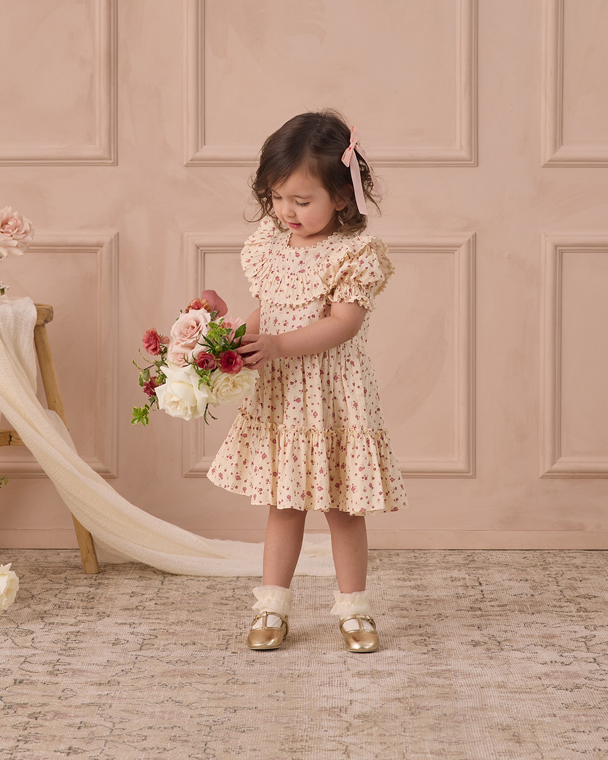 Eva Dress Red Floral Noralee Eva Dress Red Floral Noralee
