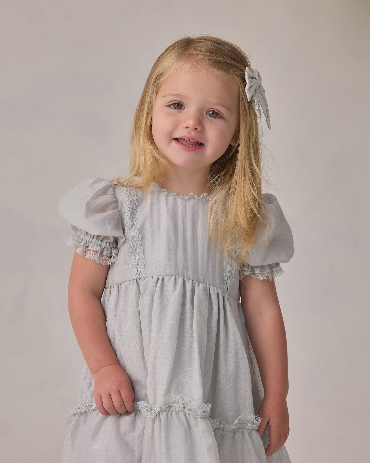Norah Bow French Floral Stripe - Rylee + Cru | Kids Clothes | Trendy Baby Clothes | Modern Infant Outfits |