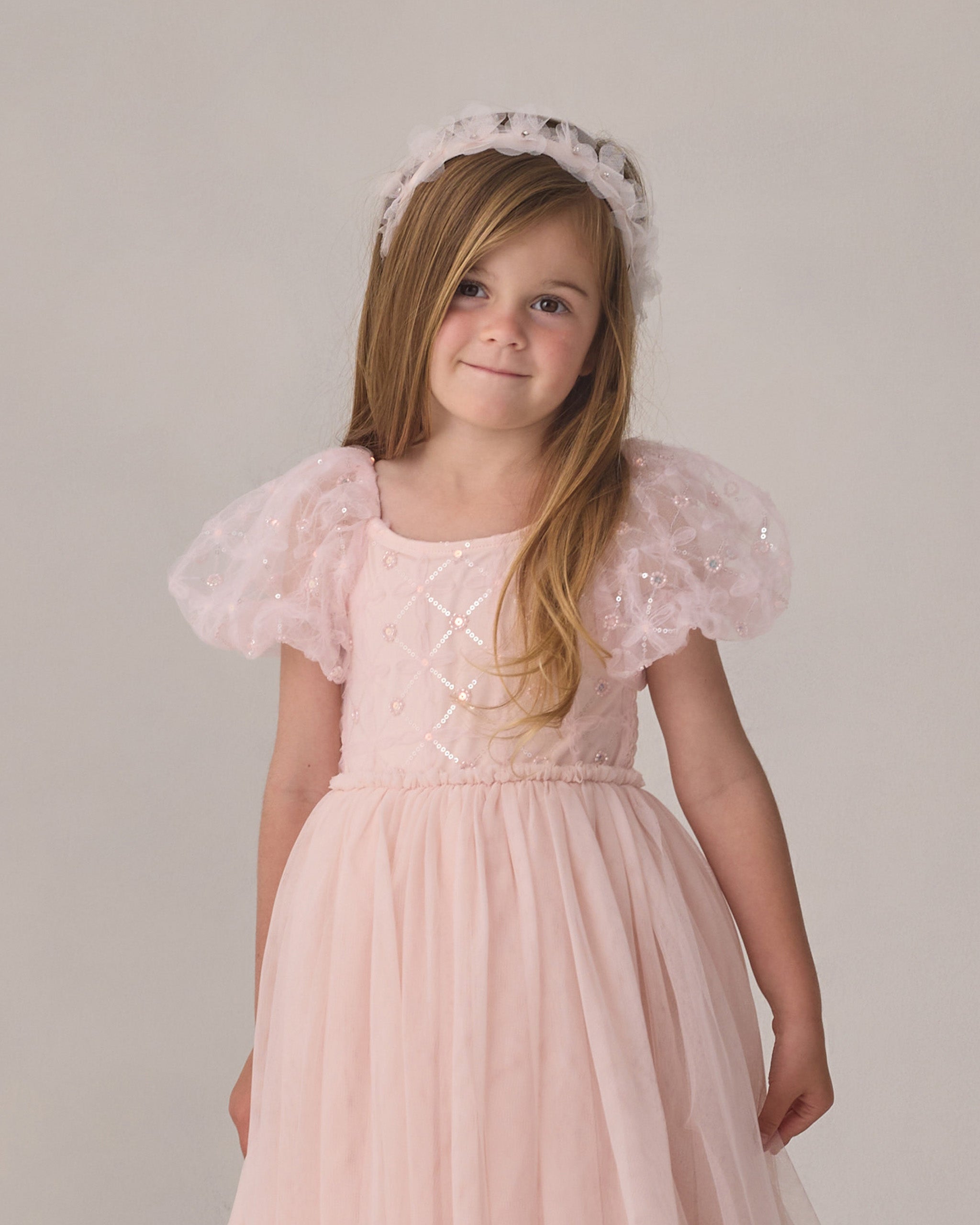 Dorothy Dress Blush - Rylee + Cru | Kids Clothes | Trendy Baby Clothes | Modern Infant Outfits |