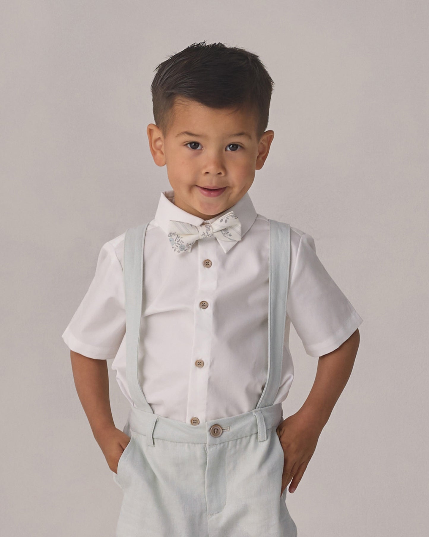 Atlas Shirt White - Rylee + Cru | Kids Clothes | Trendy Baby Clothes | Modern Infant Outfits |