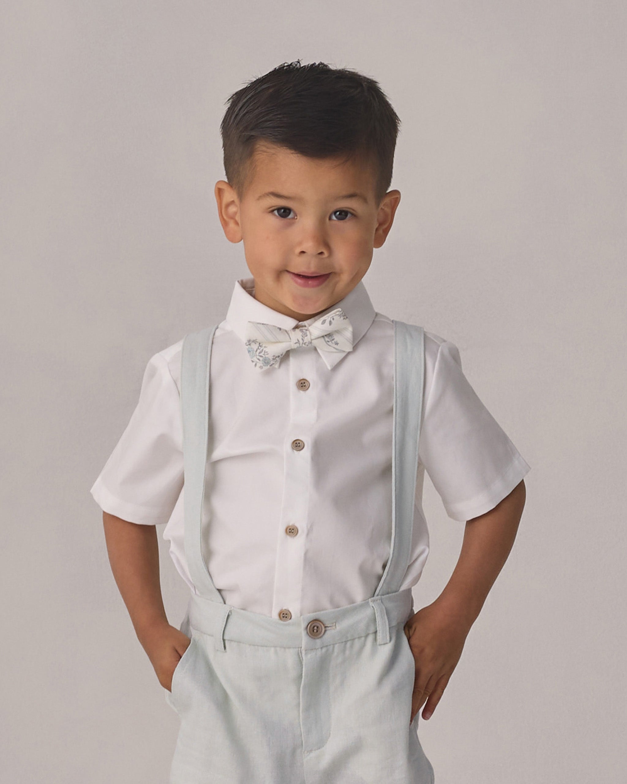 Atlas Shirt White - Rylee + Cru | Kids Clothes | Trendy Baby Clothes | Modern Infant Outfits |