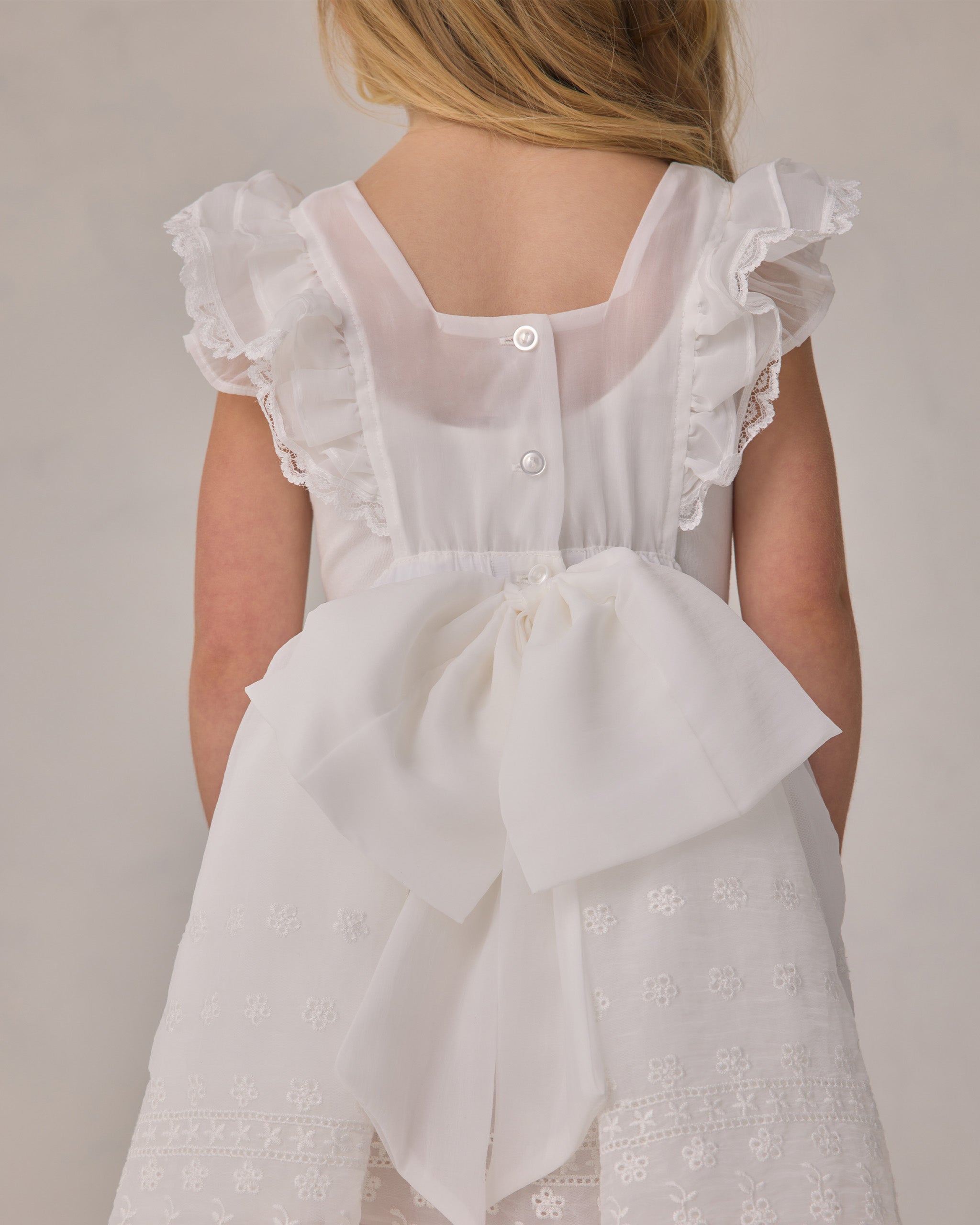 Provence Dress White – Noralee