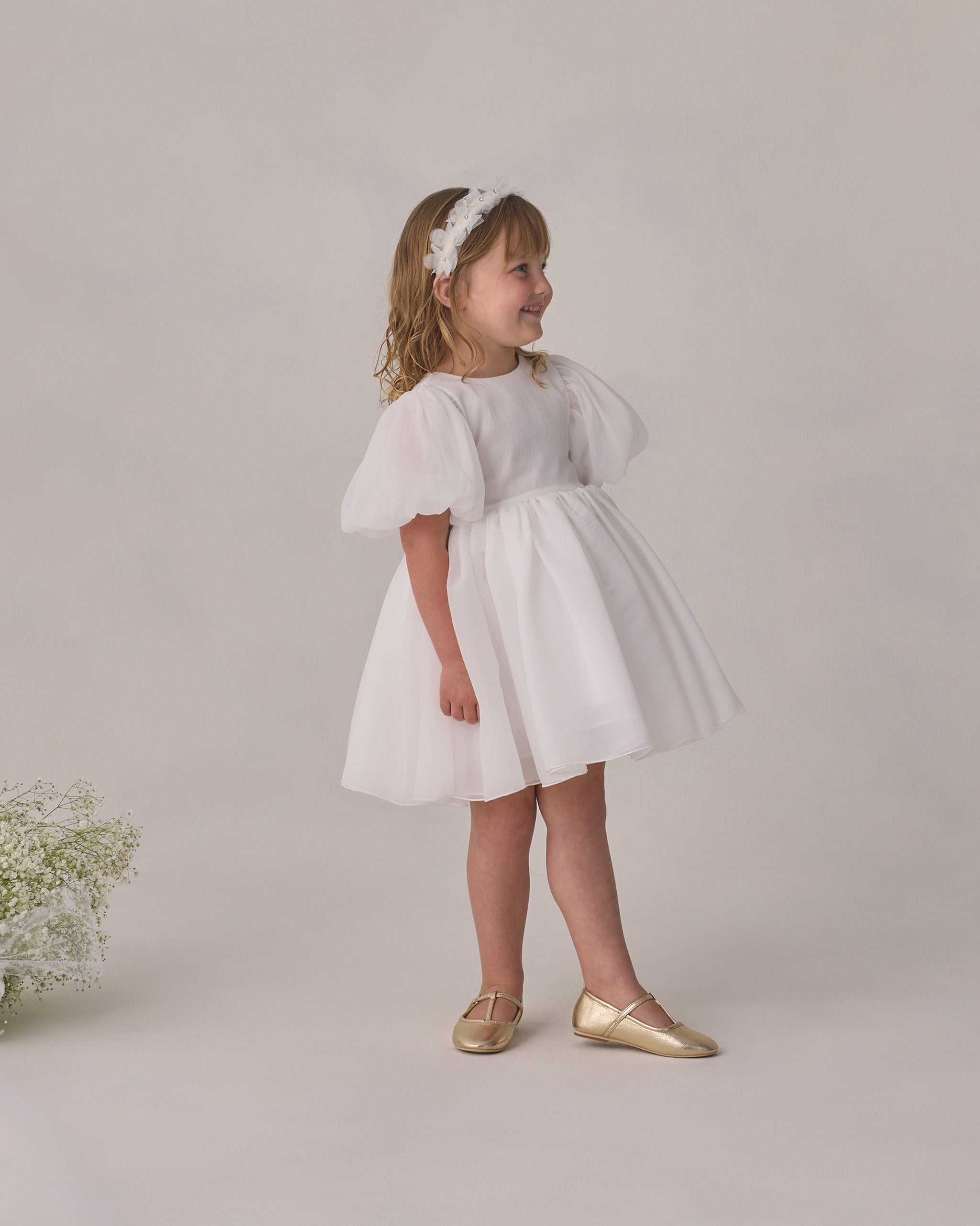 Sofia Dress White – Noralee