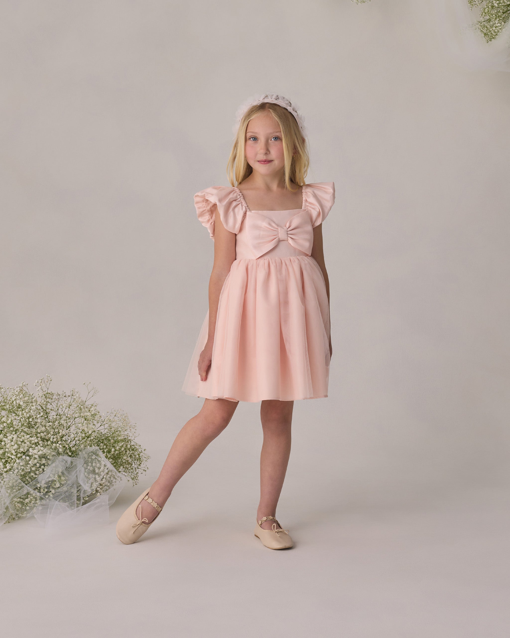 Madeline Dress Blush Noralee Madeline Dress Blush Noralee