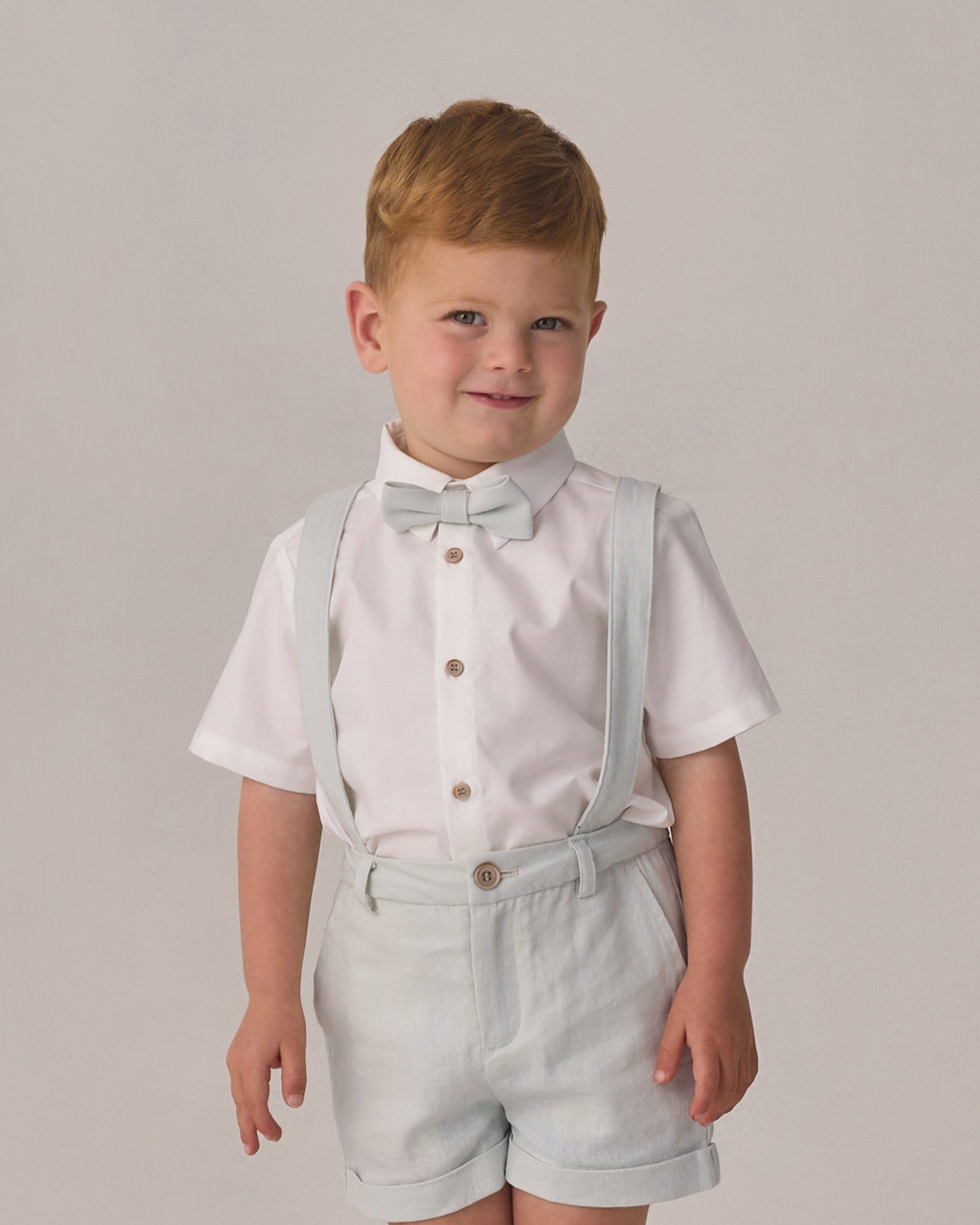 Suspender Short Heathered Mist – Noralee