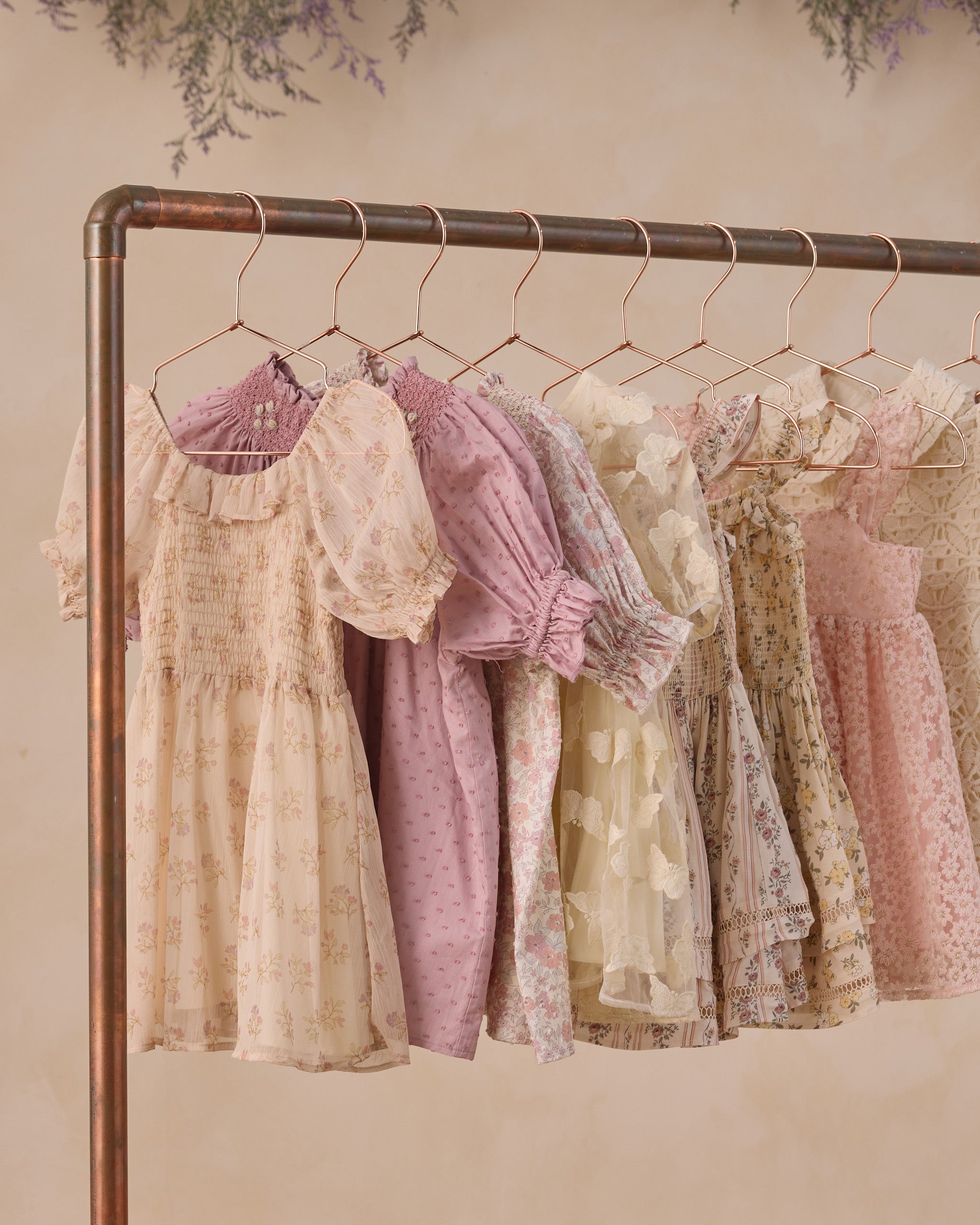 Maddie Dress Lavender – Noralee