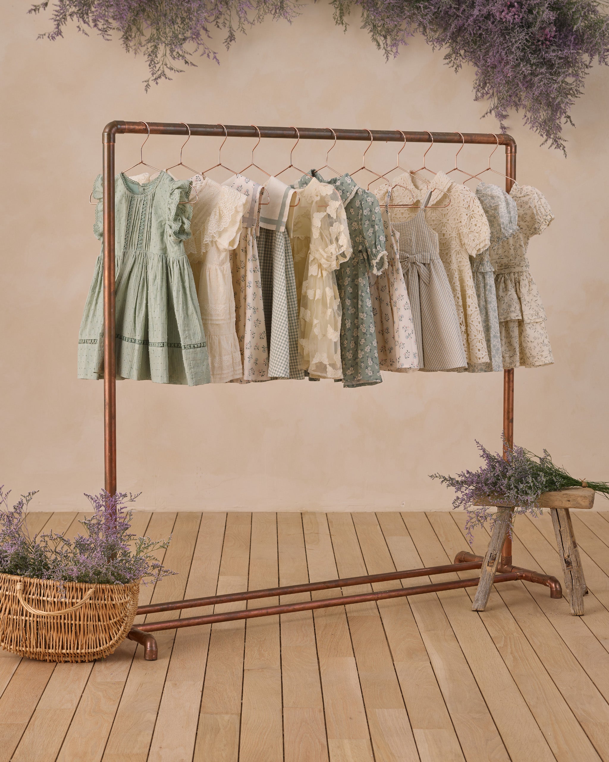 Isla Dress Petal - Rylee + Cru | Kids Clothes | Trendy Baby Clothes | Modern Infant Outfits |