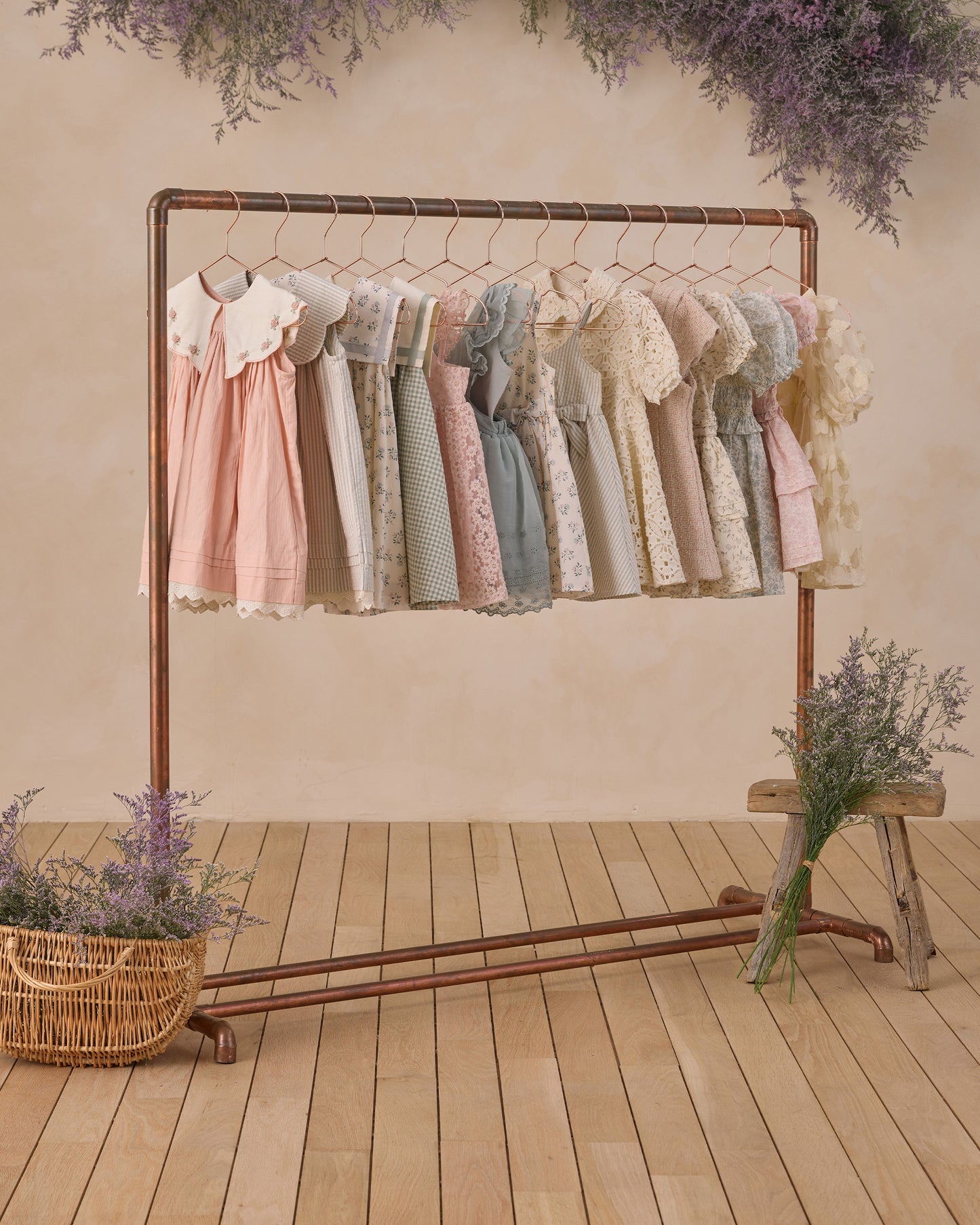 Florence Dress Petal - Rylee + Cru | Kids Clothes | Trendy Baby Clothes | Modern Infant Outfits |