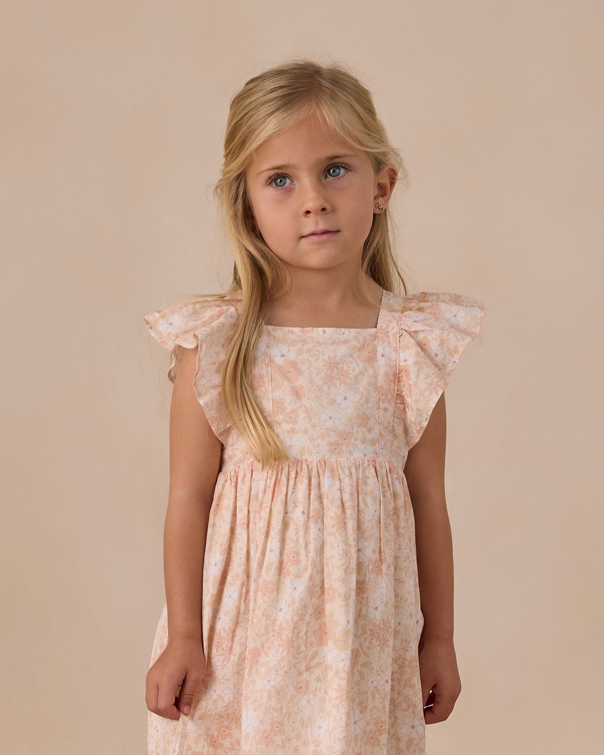 Lucy Dress Petal Garden - Rylee + Cru | Kids Clothes | Trendy Baby Clothes | Modern Infant Outfits |