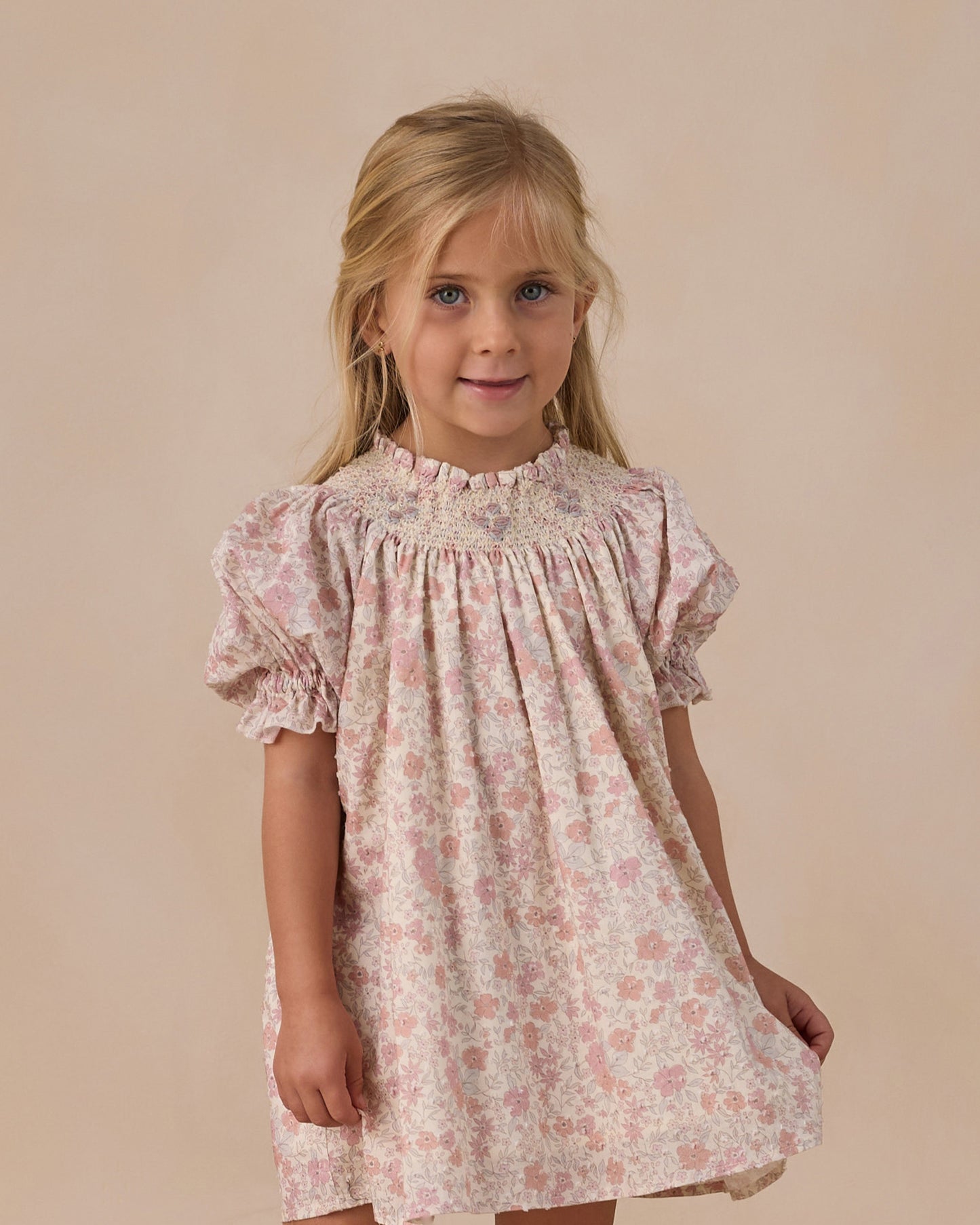 Maddie Dress Pastel Garden - Rylee + Cru | Kids Clothes | Trendy Baby Clothes | Modern Infant Outfits |