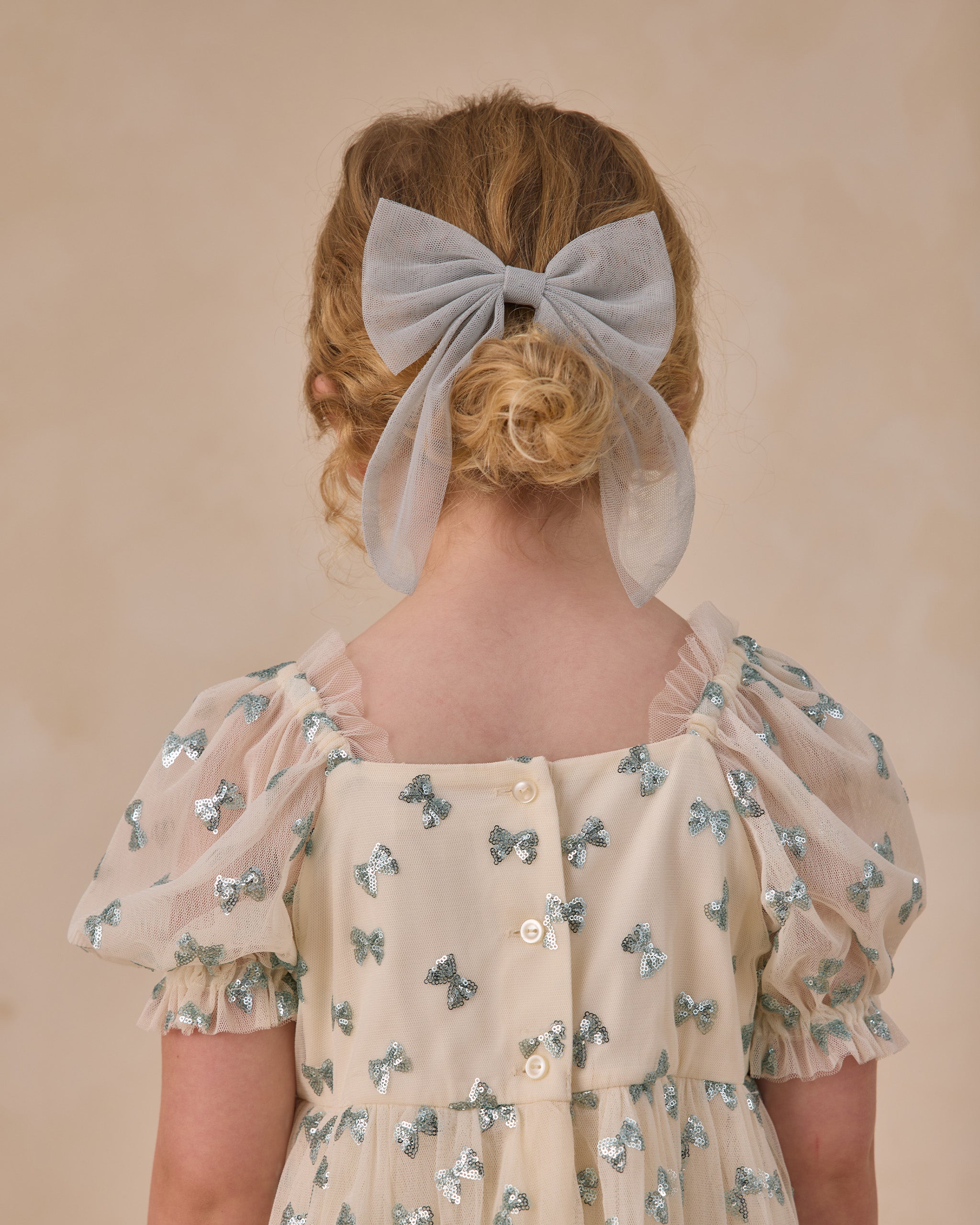 Everly Bow Sky - Rylee + Cru | Kids Clothes | Trendy Baby Clothes | Modern Infant Outfits |
