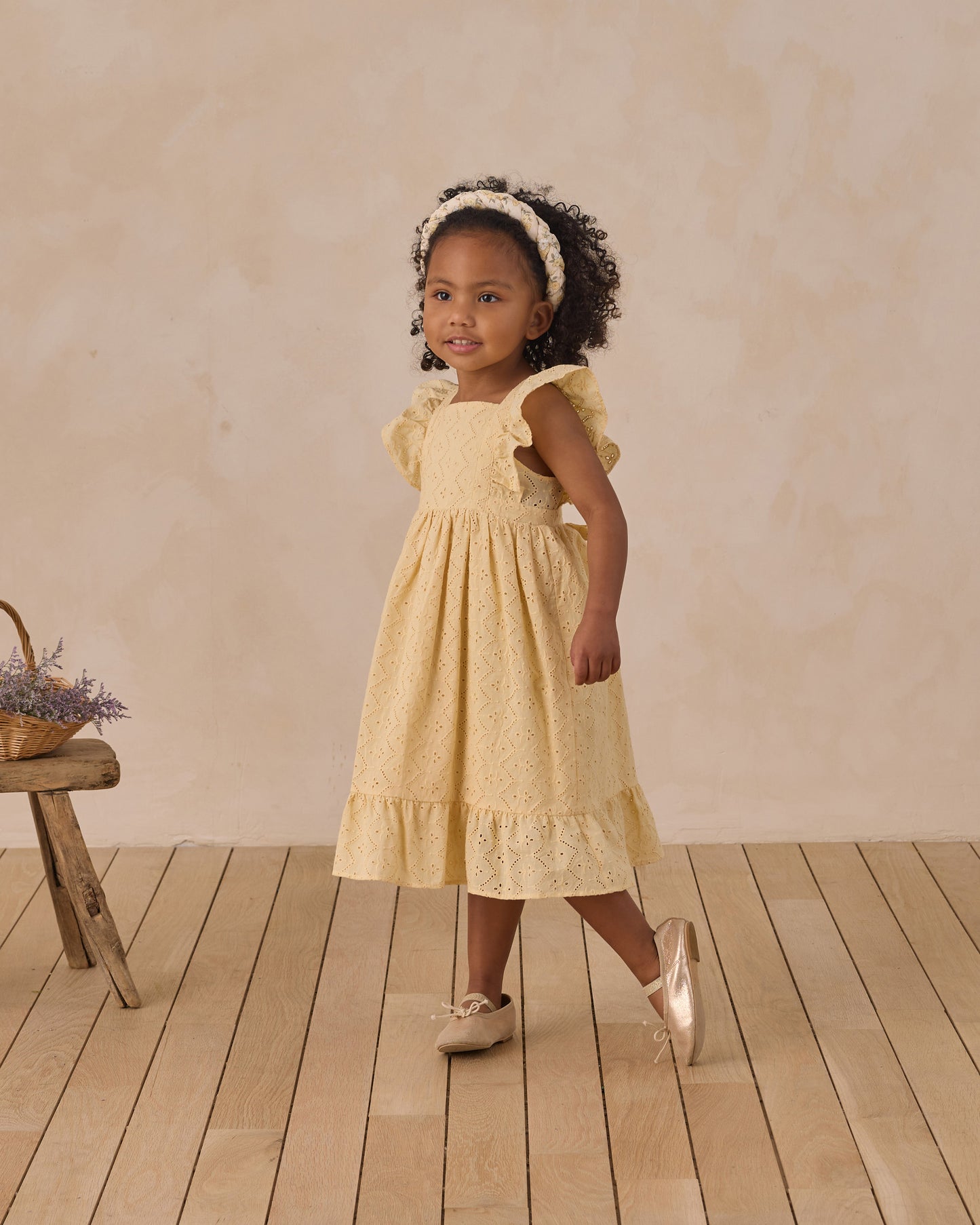 Braided Headband Lemon Meadow - Rylee + Cru | Kids Clothes | Trendy Baby Clothes | Modern Infant Outfits |