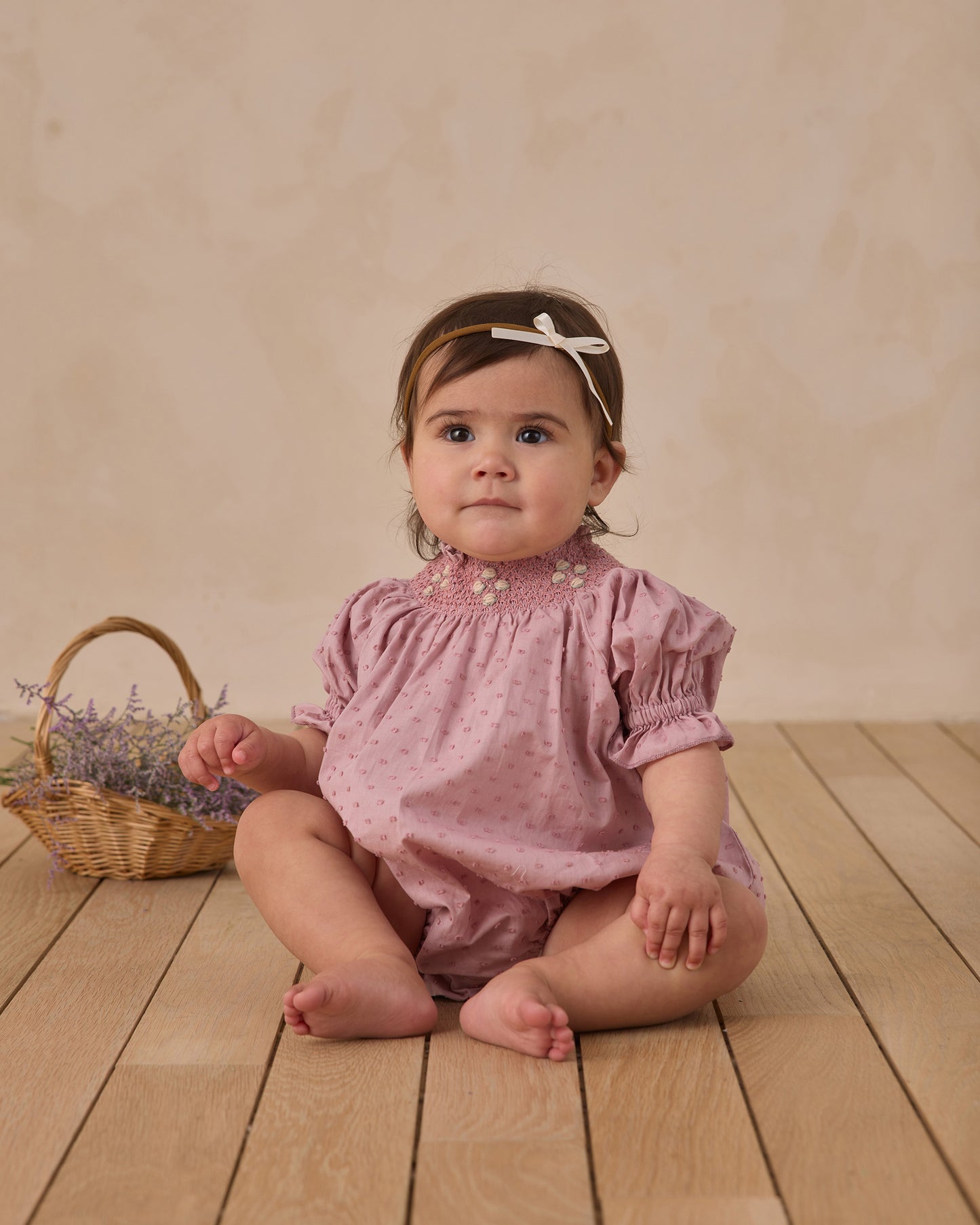 Maddie Romper Lavender - Rylee + Cru | Kids Clothes | Trendy Baby Clothes | Modern Infant Outfits |