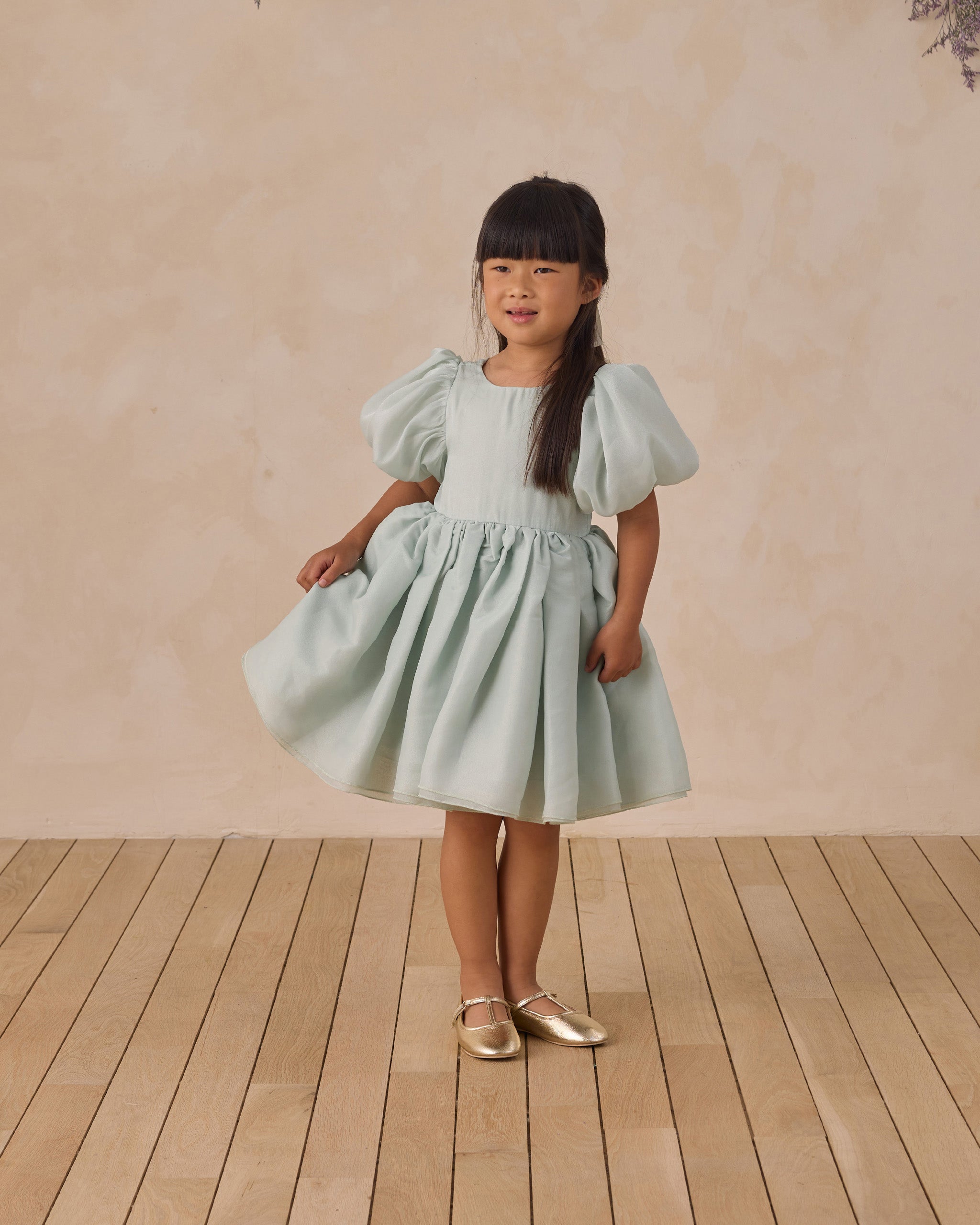 Sofia Dress Seafoam  Noralee