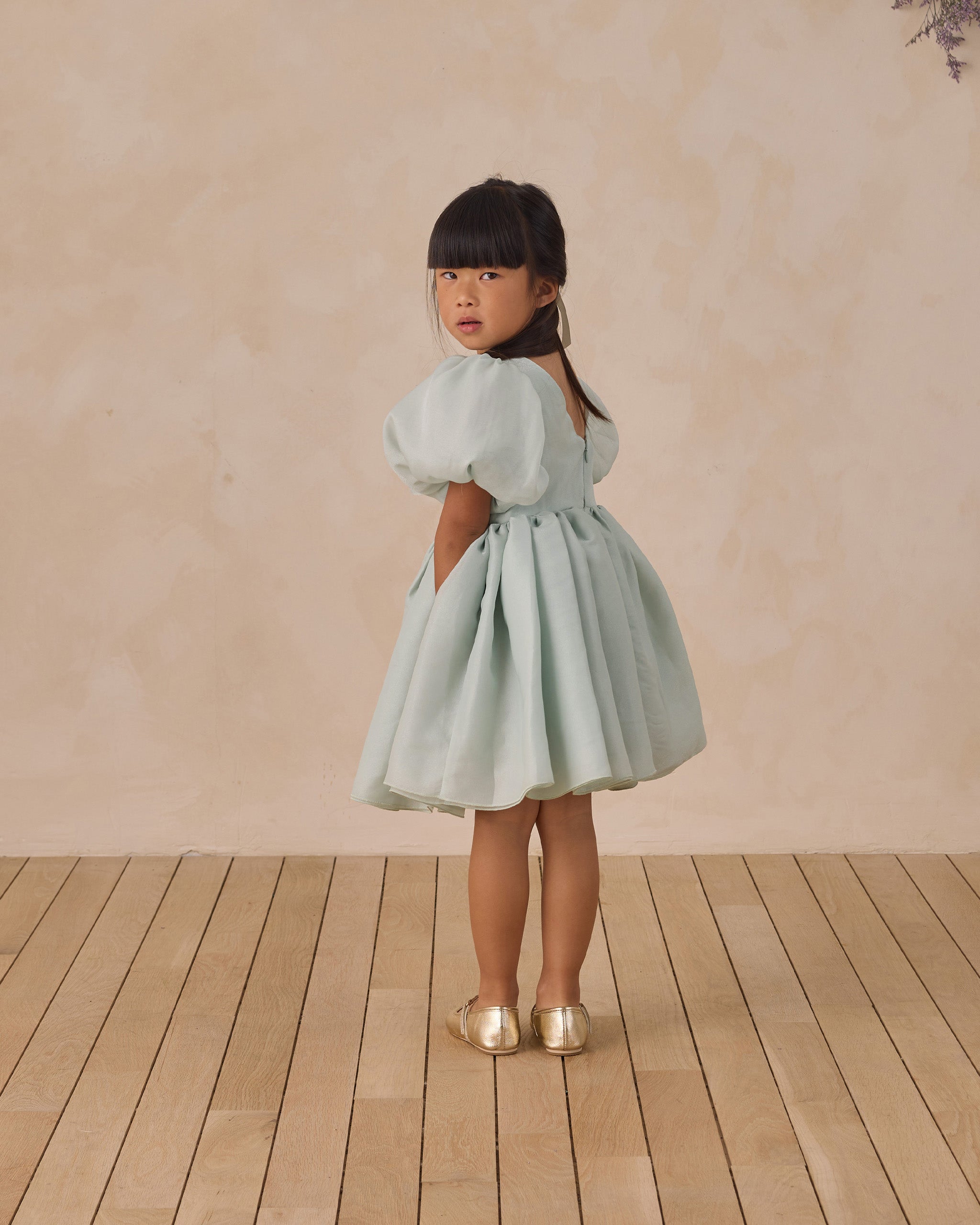 Sofia Dress Seafoam – Noralee
