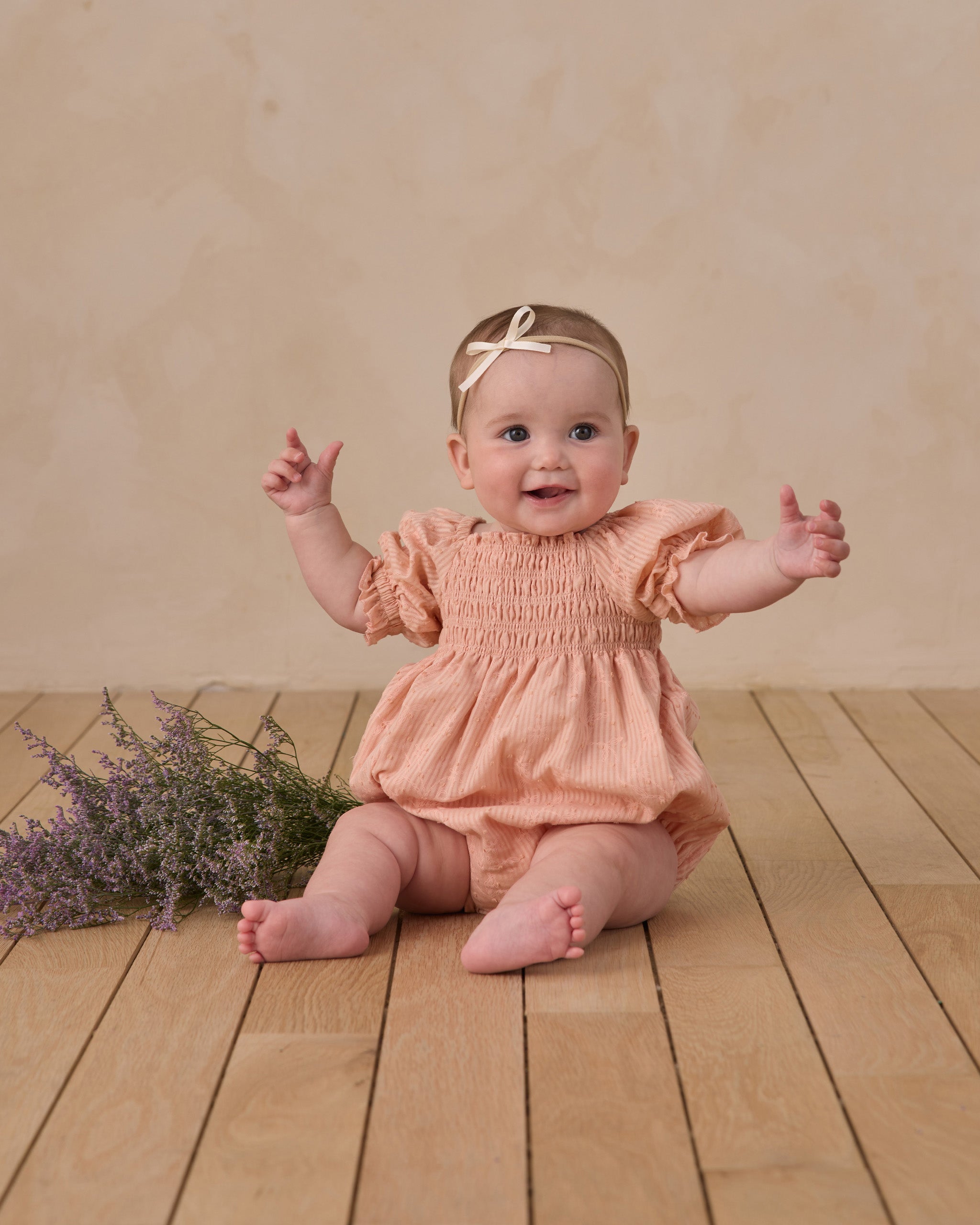 Baby Bow Headband Lemon, Natural, Lavender - Rylee + Cru | Kids Clothes | Trendy Baby Clothes | Modern Infant Outfits |