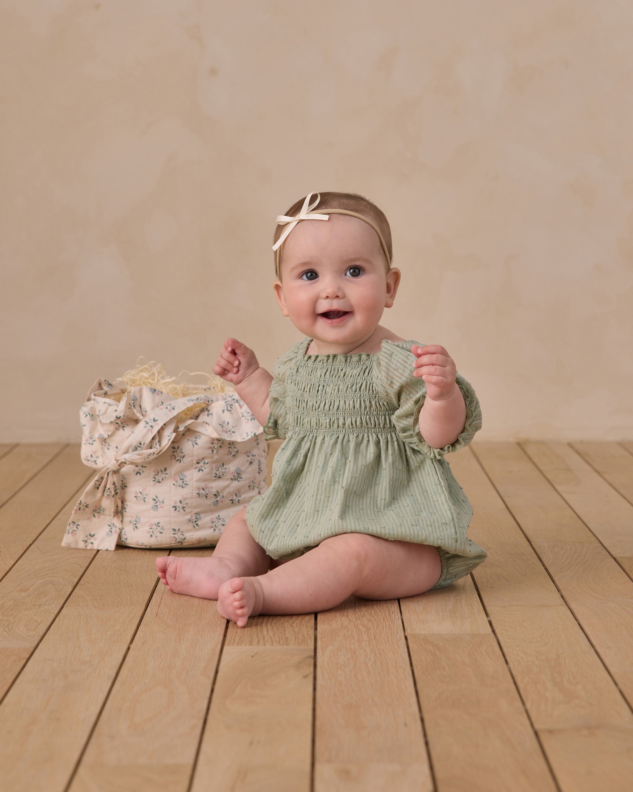 【試着のみ未使用】EIRLYS ROMPER EUCALYPTUS Hazel Romper Eucalyptus – Noralee