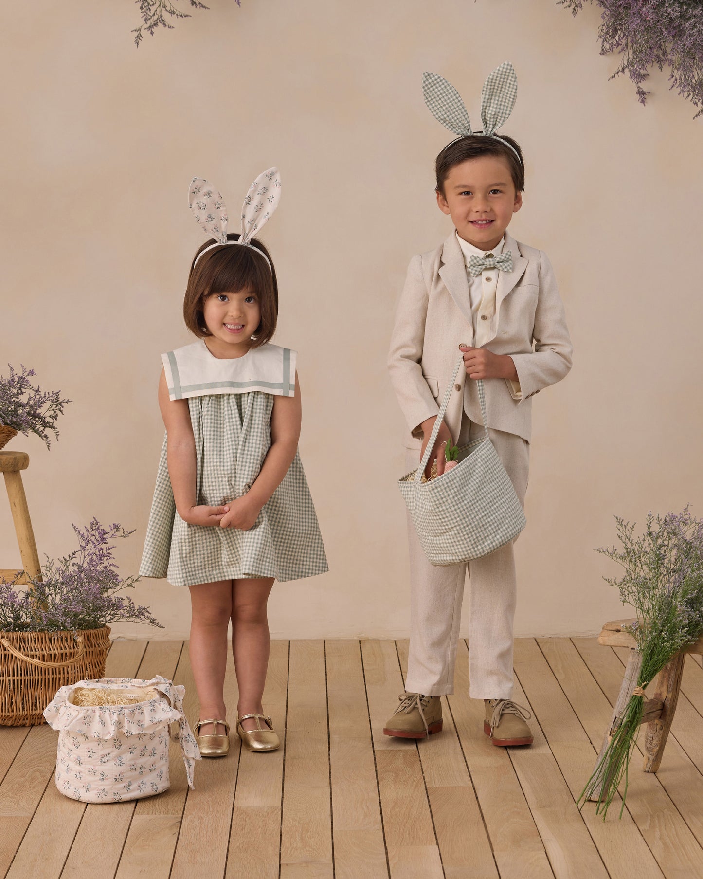 Easter Basket Summer Ditsy - Rylee + Cru | Kids Clothes | Trendy Baby Clothes | Modern Infant Outfits |