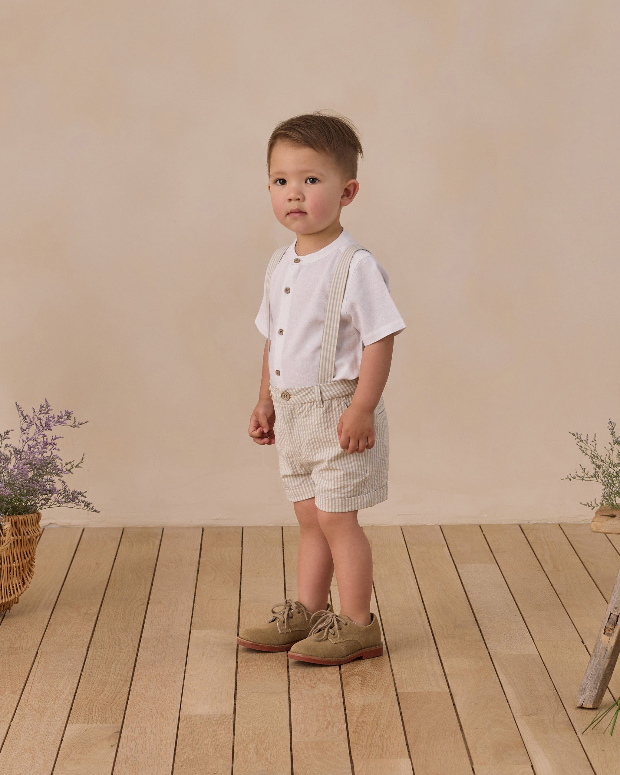 Suspender Short Sky Stripe – Noralee