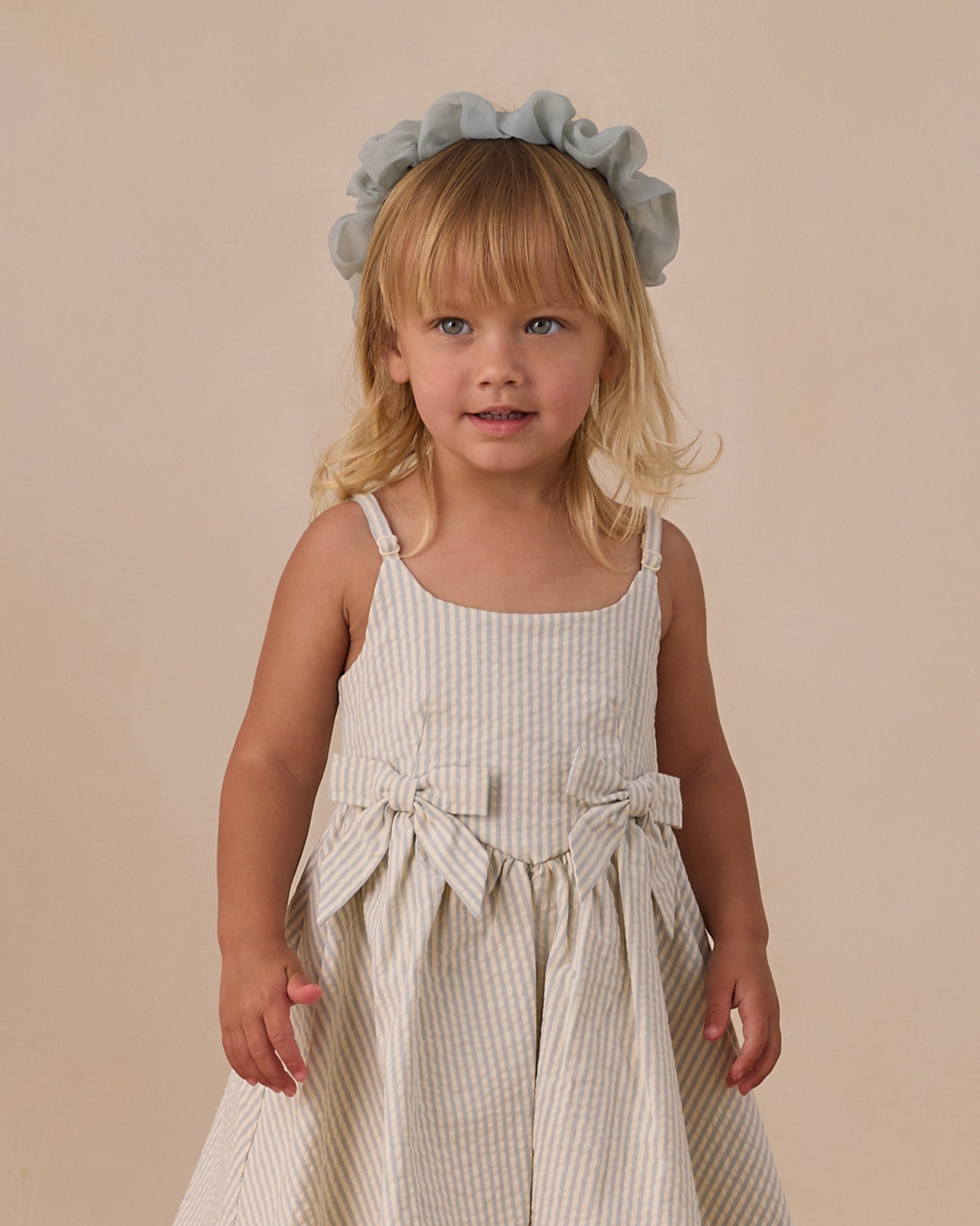 Betsy Dress Sky Stripe  Noralee