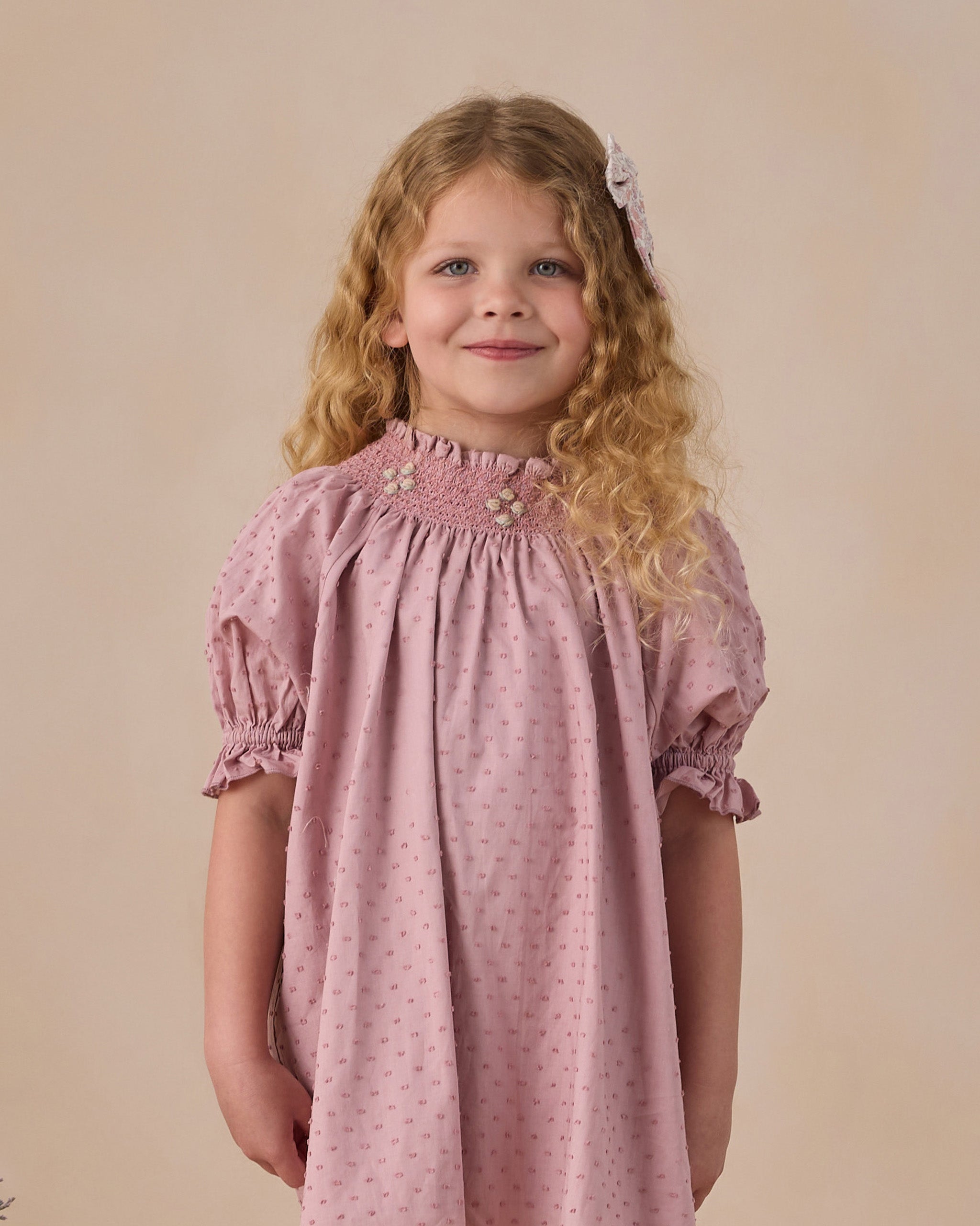 Maddie Dress Lavender – Noralee