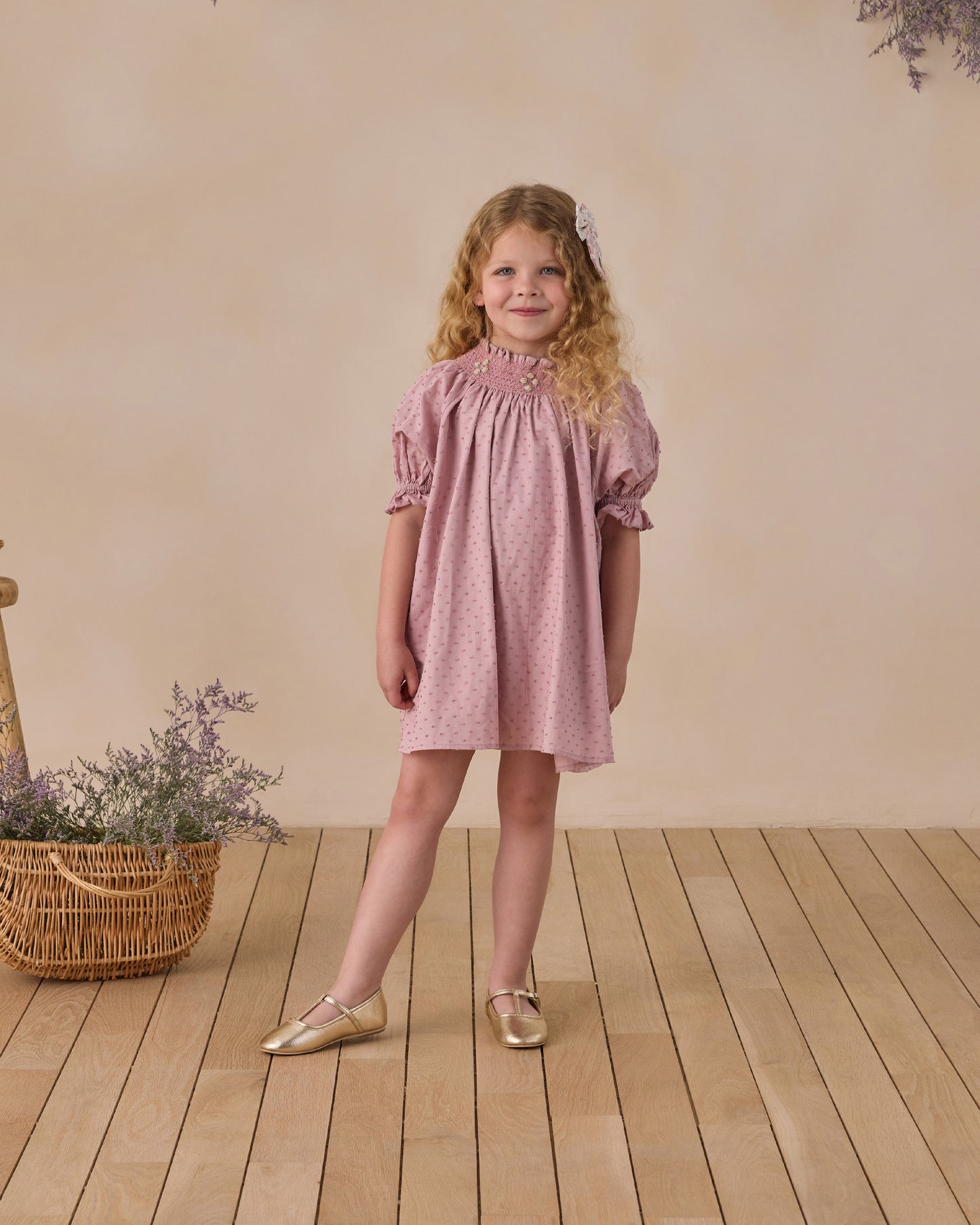 Maddie Dress Lavender - Rylee + Cru | Kids Clothes | Trendy Baby Clothes | Modern Infant Outfits |