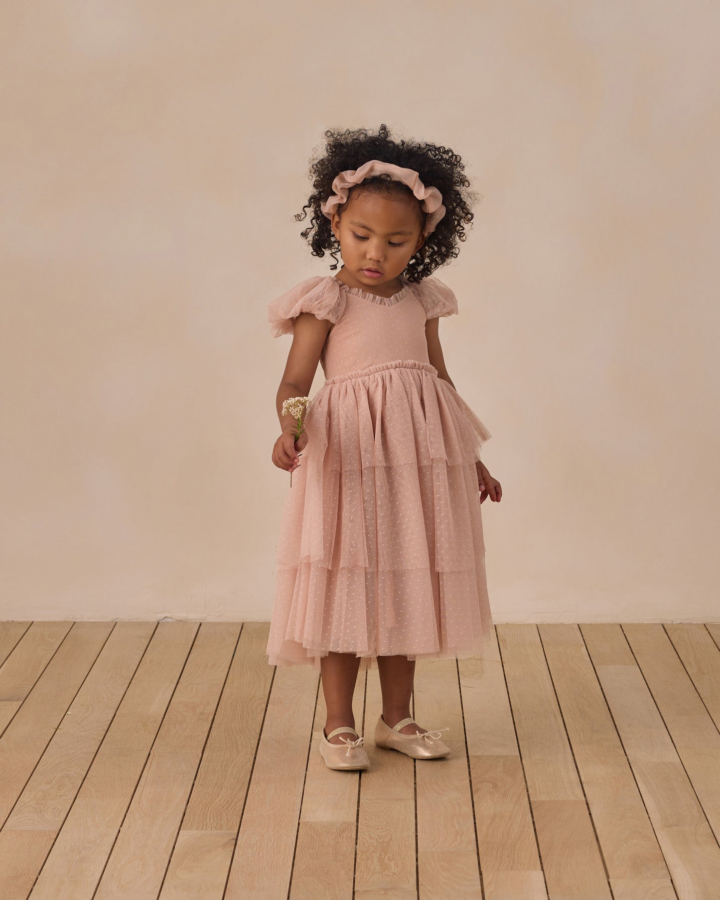 Jemma Dress Petal - Rylee + Cru | Kids Clothes | Trendy Baby Clothes | Modern Infant Outfits |