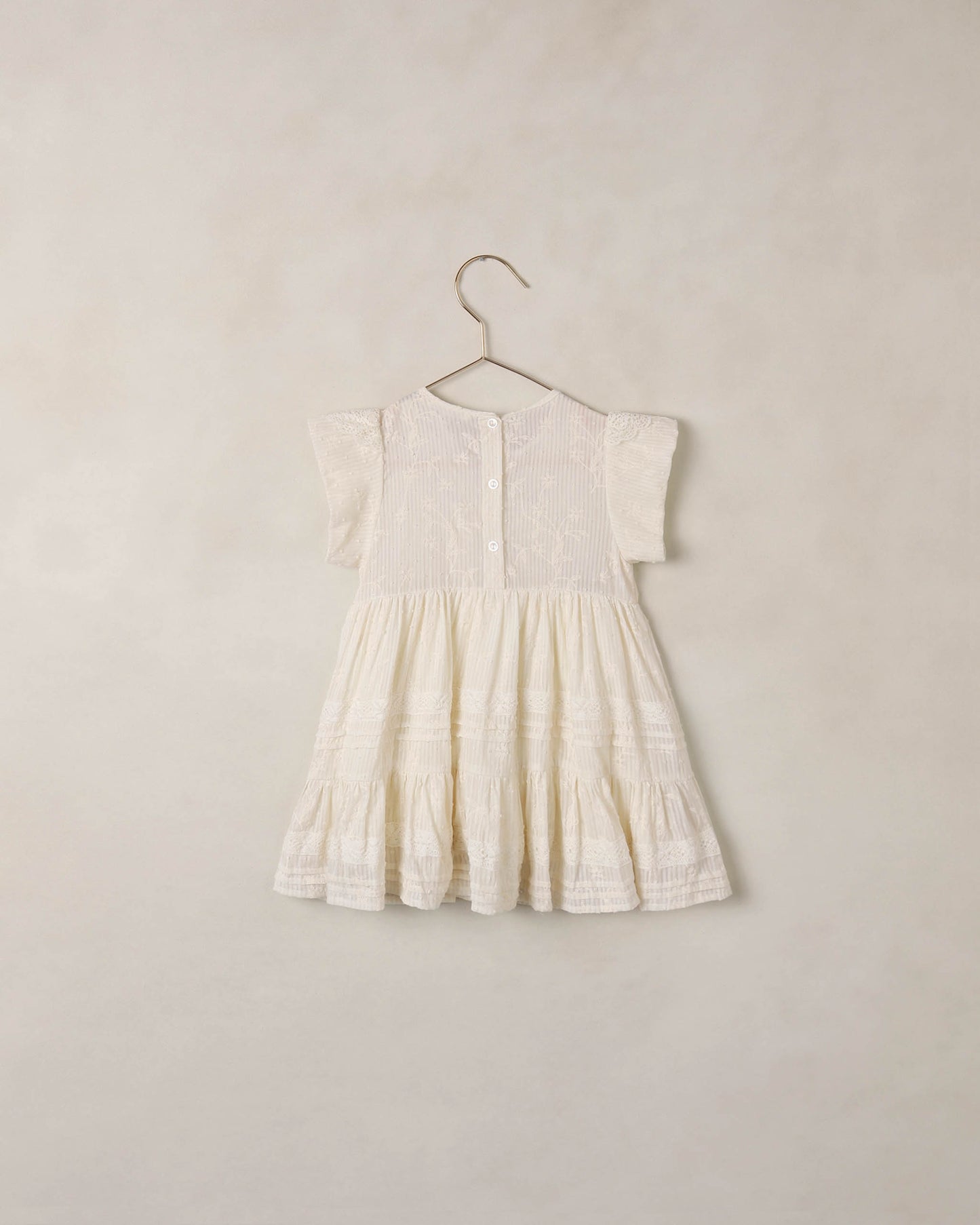 Goldie Dress Ivory - Rylee + Cru | Kids Clothes | Trendy Baby Clothes | Modern Infant Outfits |