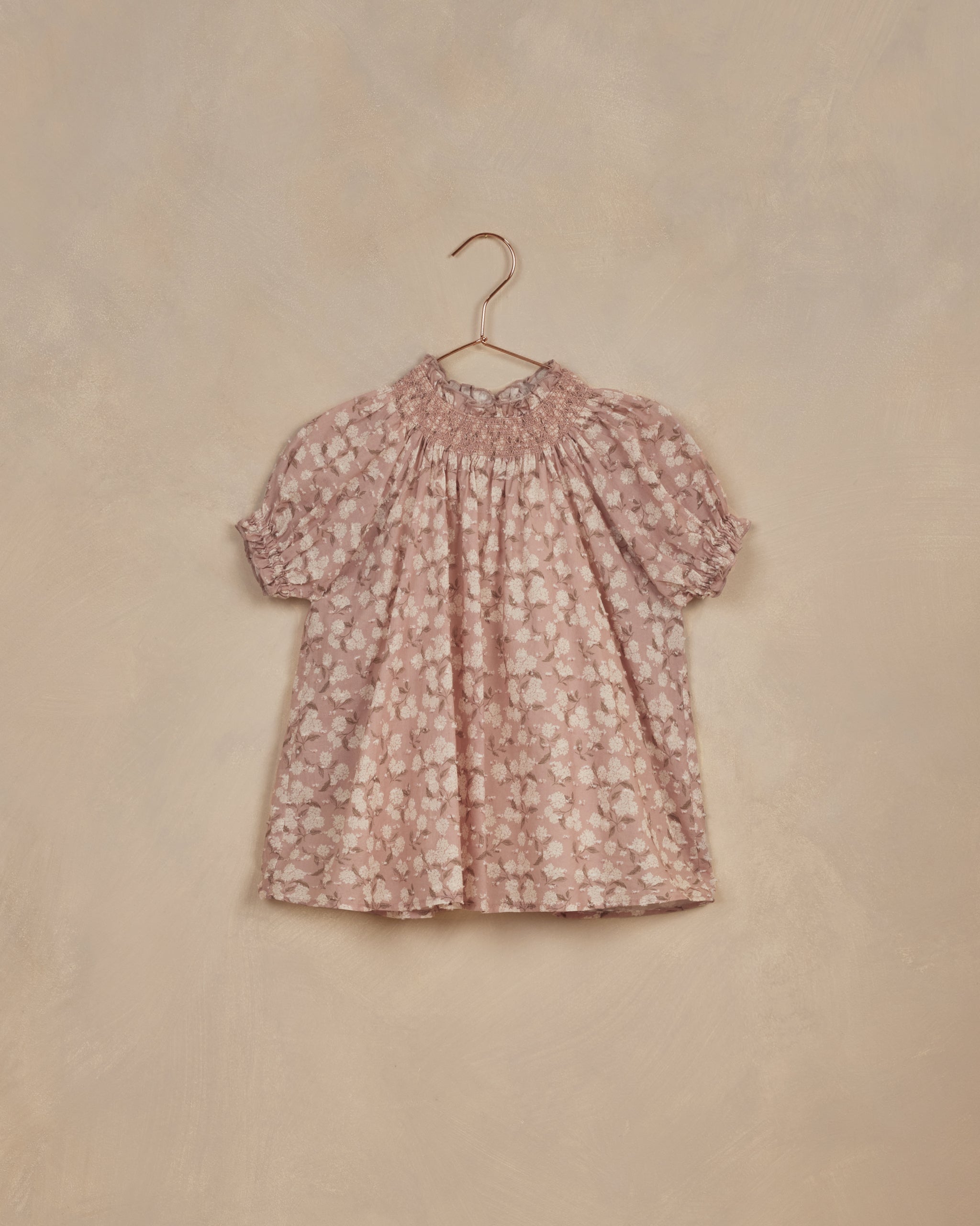 Maddie Dress || Blush Hydrangea - Rylee + Cru | Kids Clothes | Trendy Baby Clothes | Modern Infant Outfits |
