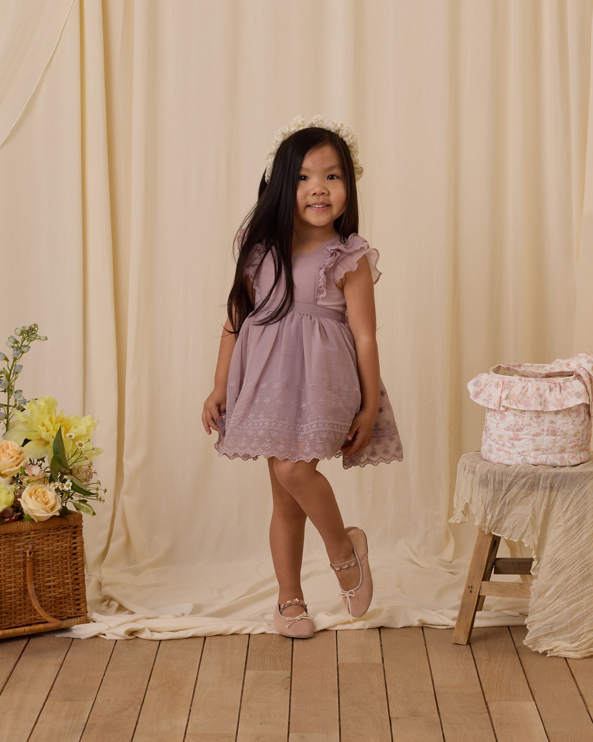 Provence Dress | Lemon Check