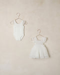Provence Dress White - Rylee + Cru | Kids Clothes | Trendy Baby Clothes | Modern Infant Outfits |