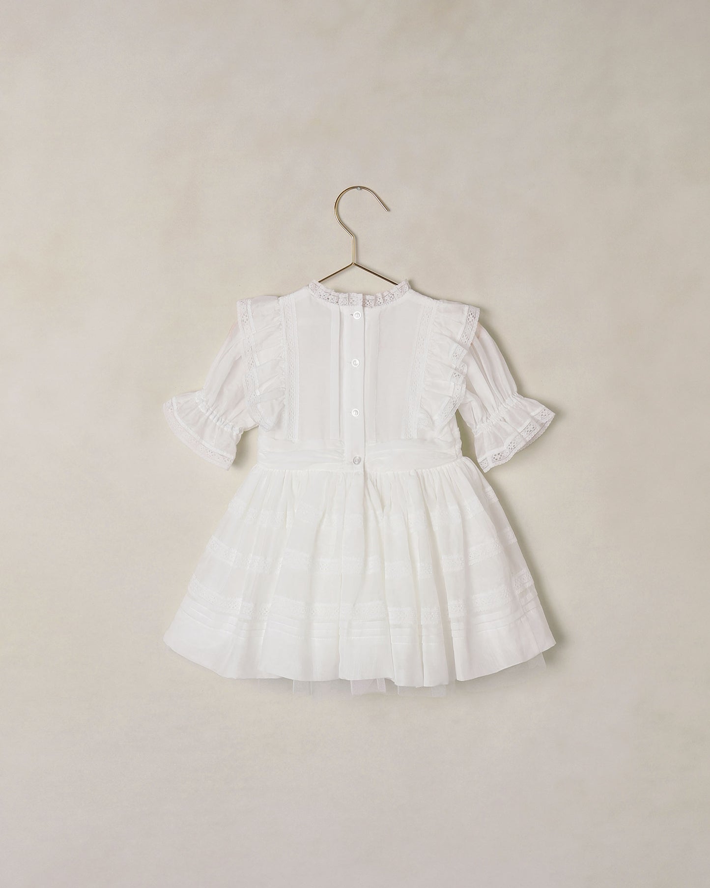 Noralee Baby Kit Dress with Bloomers, White, 18M