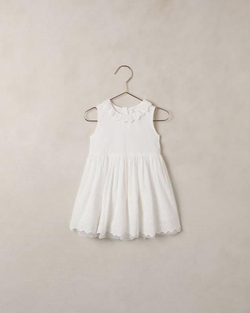 Georgia Dress White - Rylee + Cru | Kids Clothes | Trendy Baby Clothes | Modern Infant Outfits |