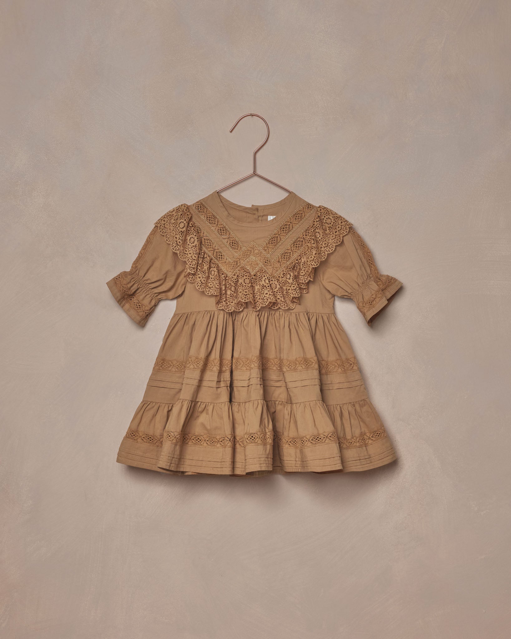 Genevieve Dress || Golden - Rylee + Cru | Kids Clothes | Trendy Baby Clothes | Modern Infant Outfits |